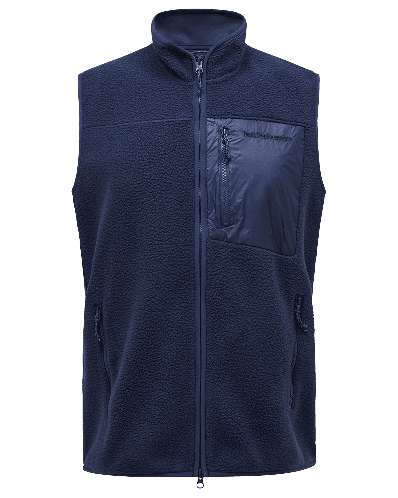 Pile Vest M Blue Shadow
