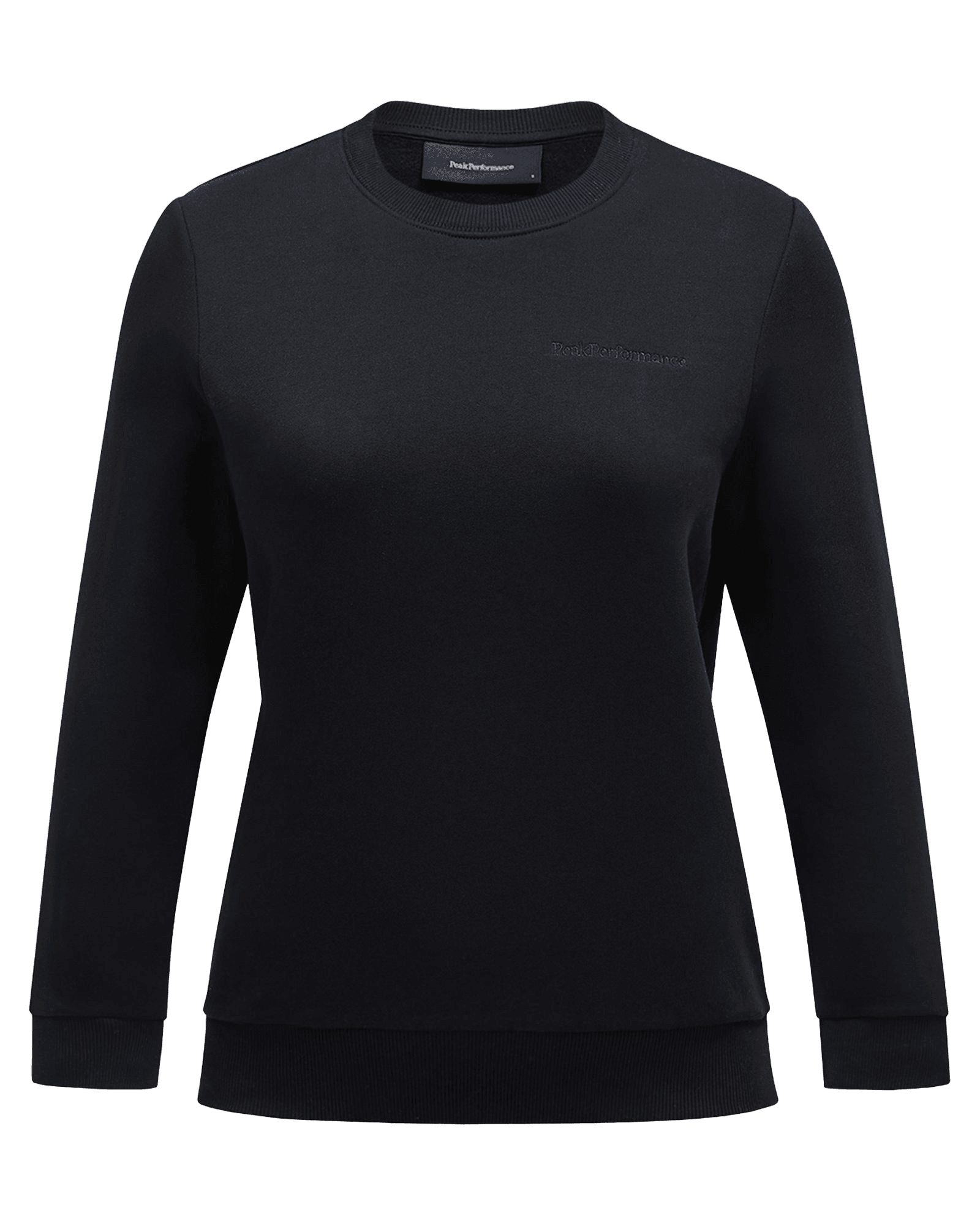 Original Small Logo Crew W Black