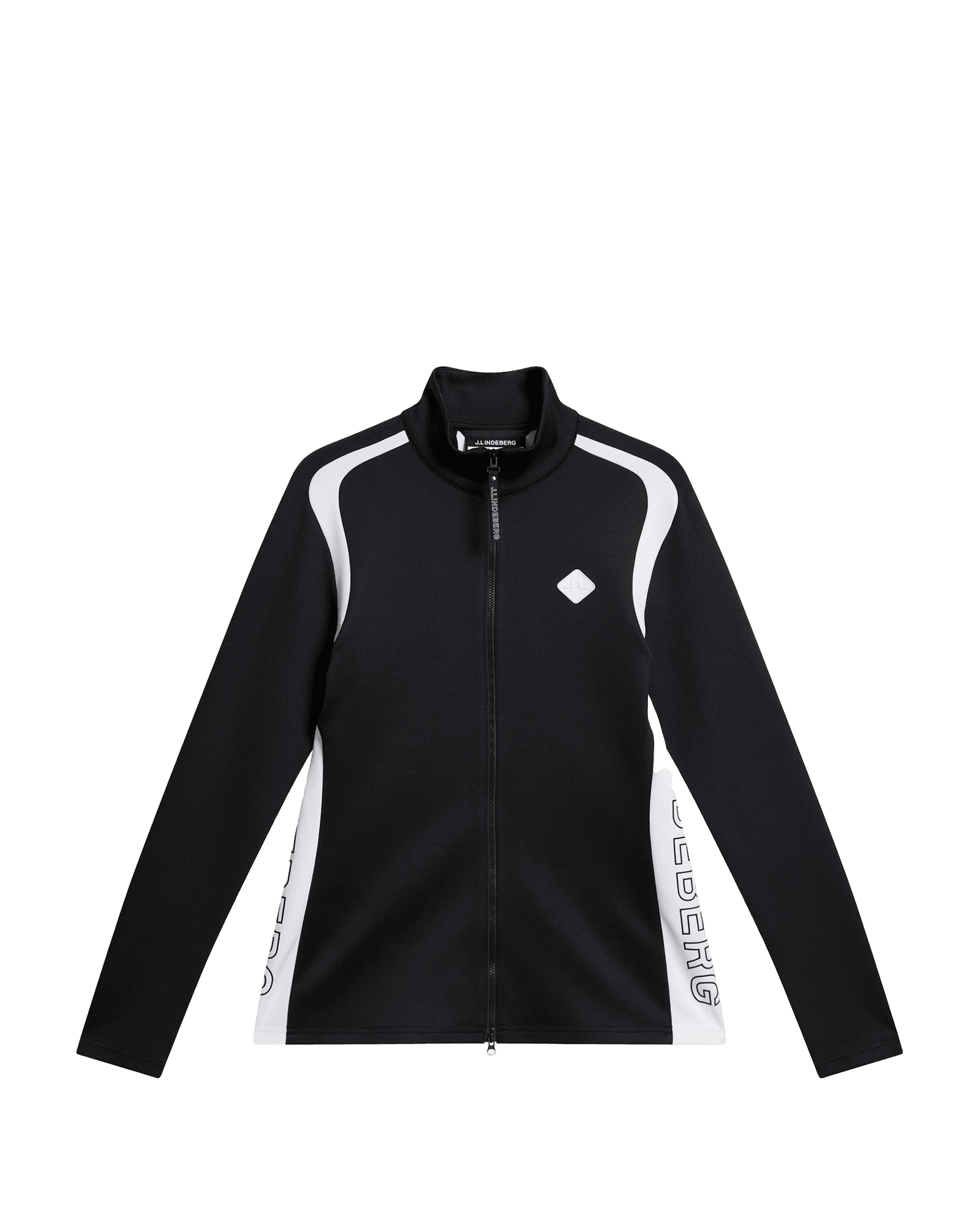 Solar Full Zip Mid Layer W Black