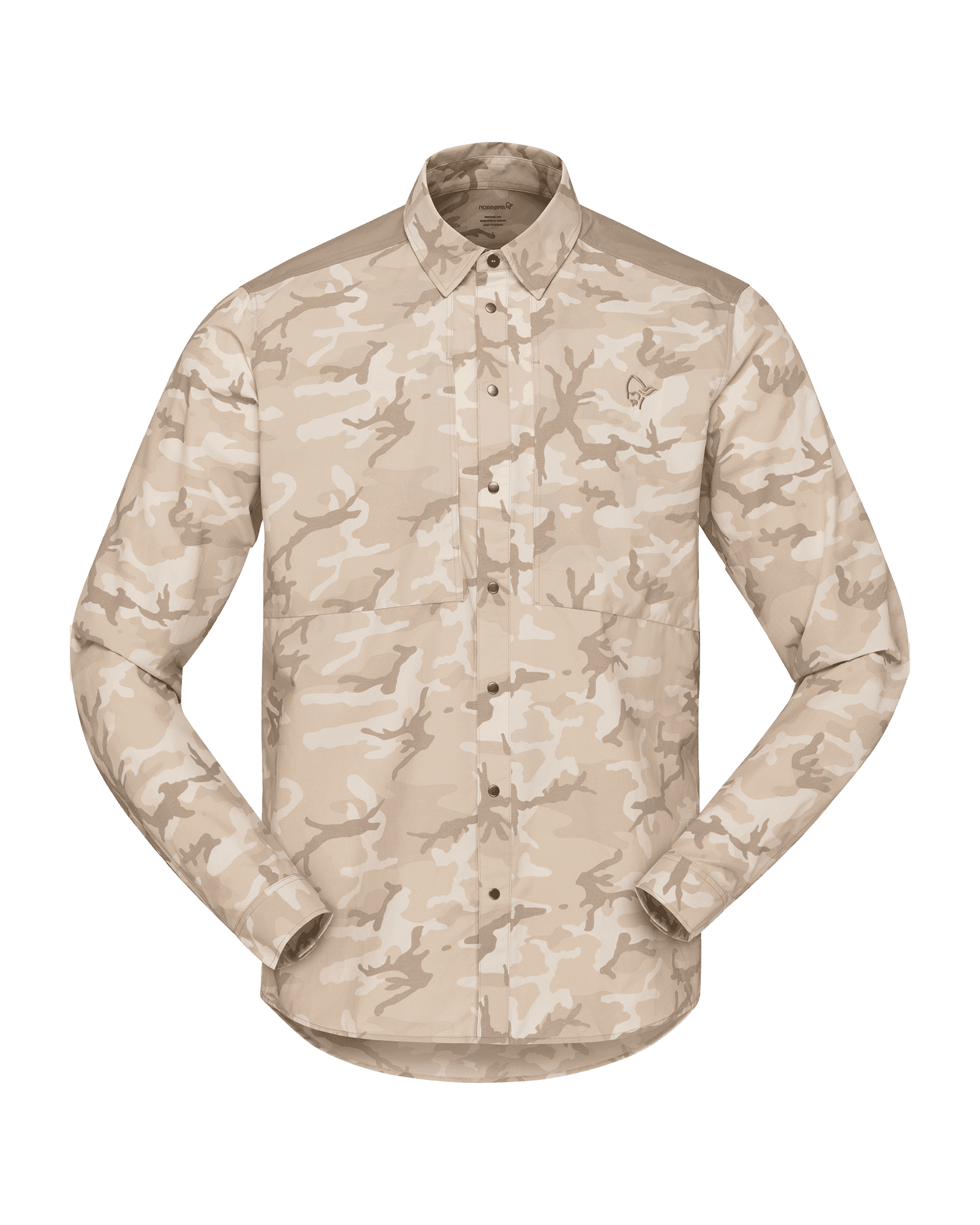 Femund Light Shirt M Beige Camo