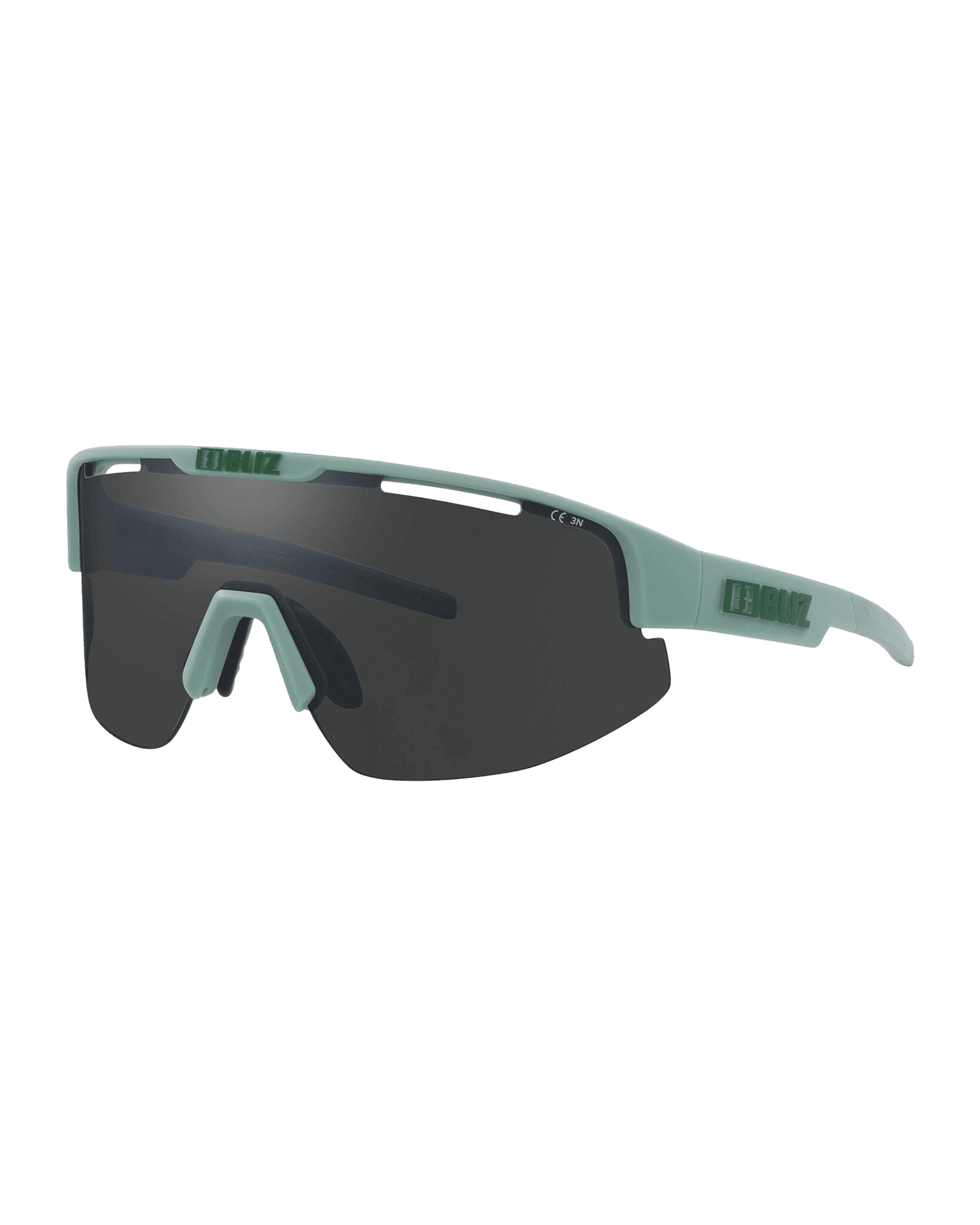 Matrix Matt Green Smoke w Silver Mirror