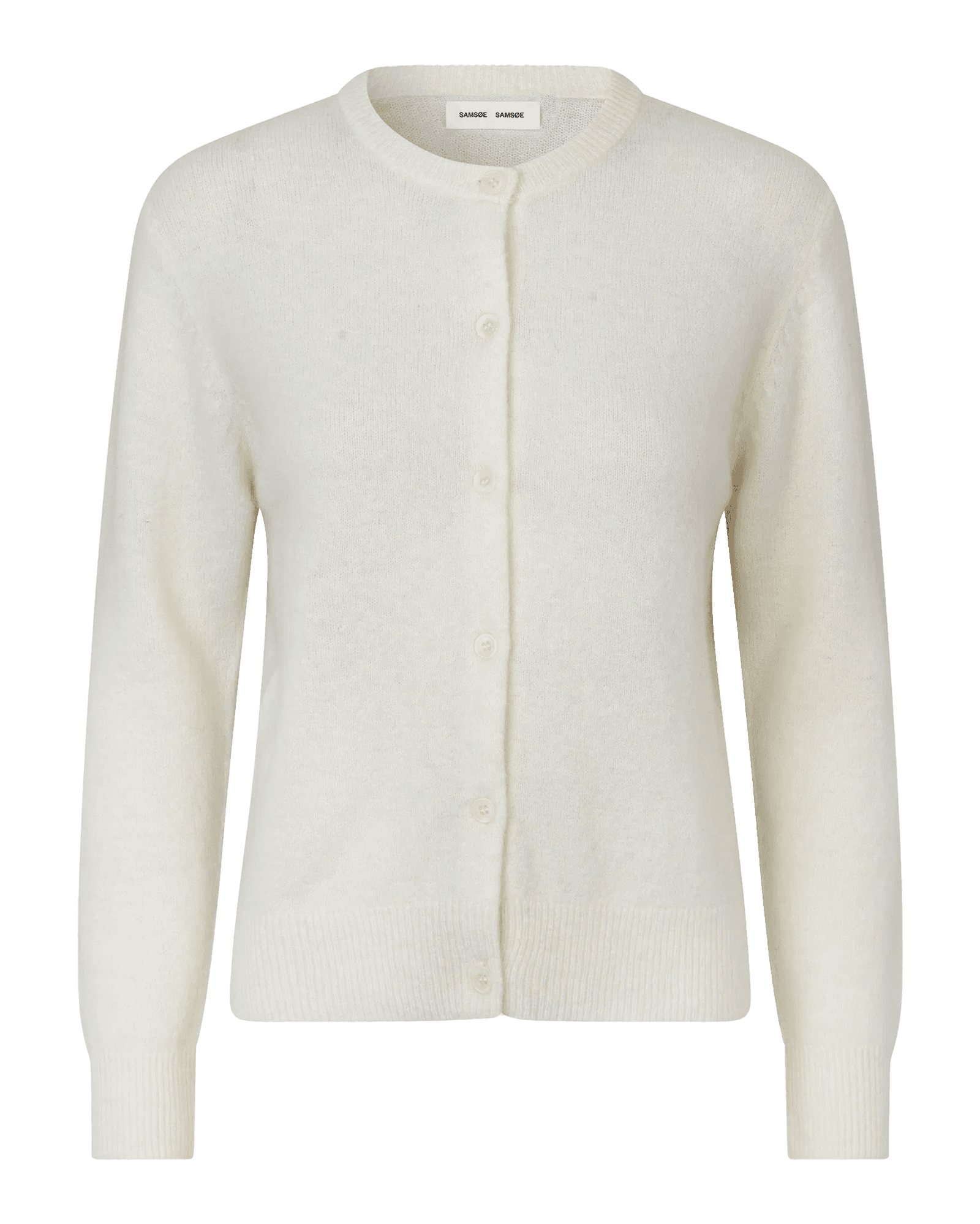 Nor Short Cardigan 7355 W clear cream
