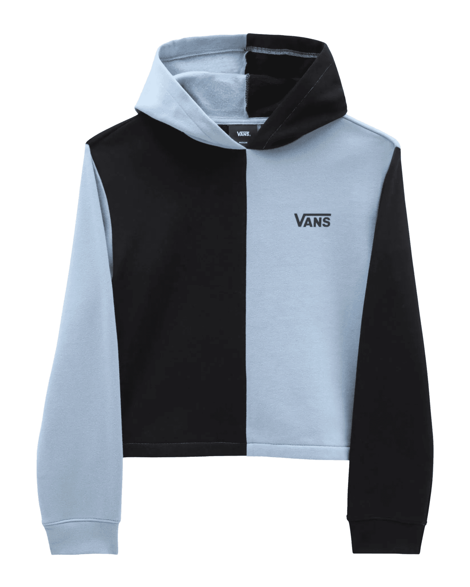Block It Crop Hoodie JR Ashley Blue