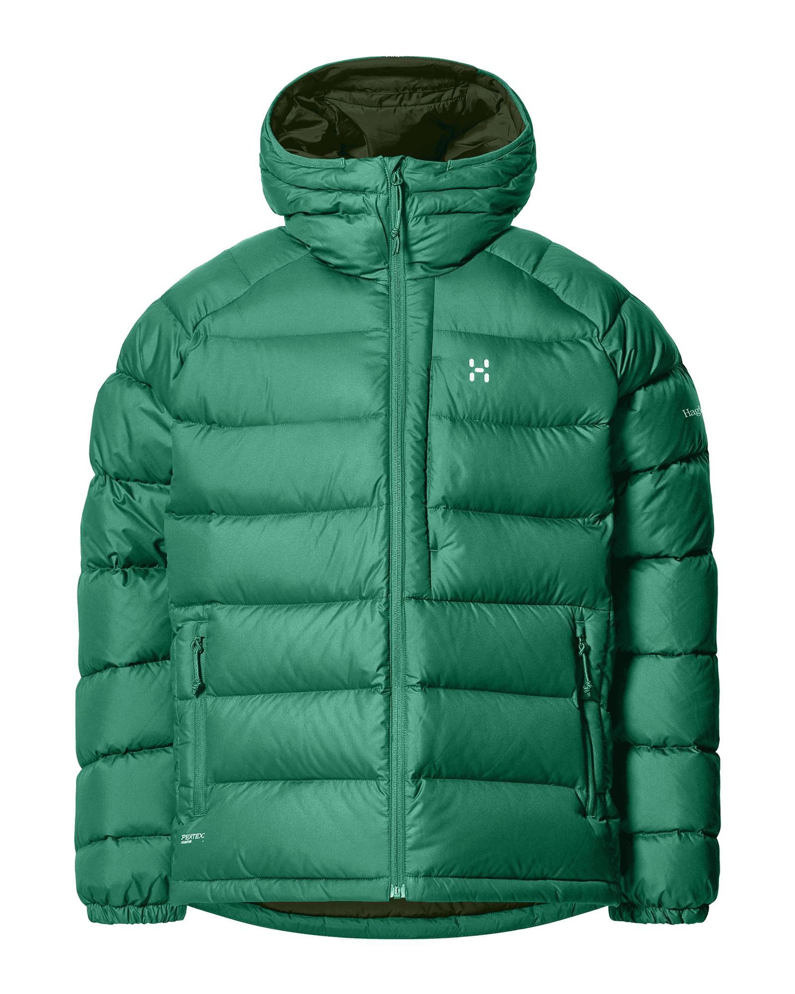 Rosson Down Hood M Dk Jelly Green