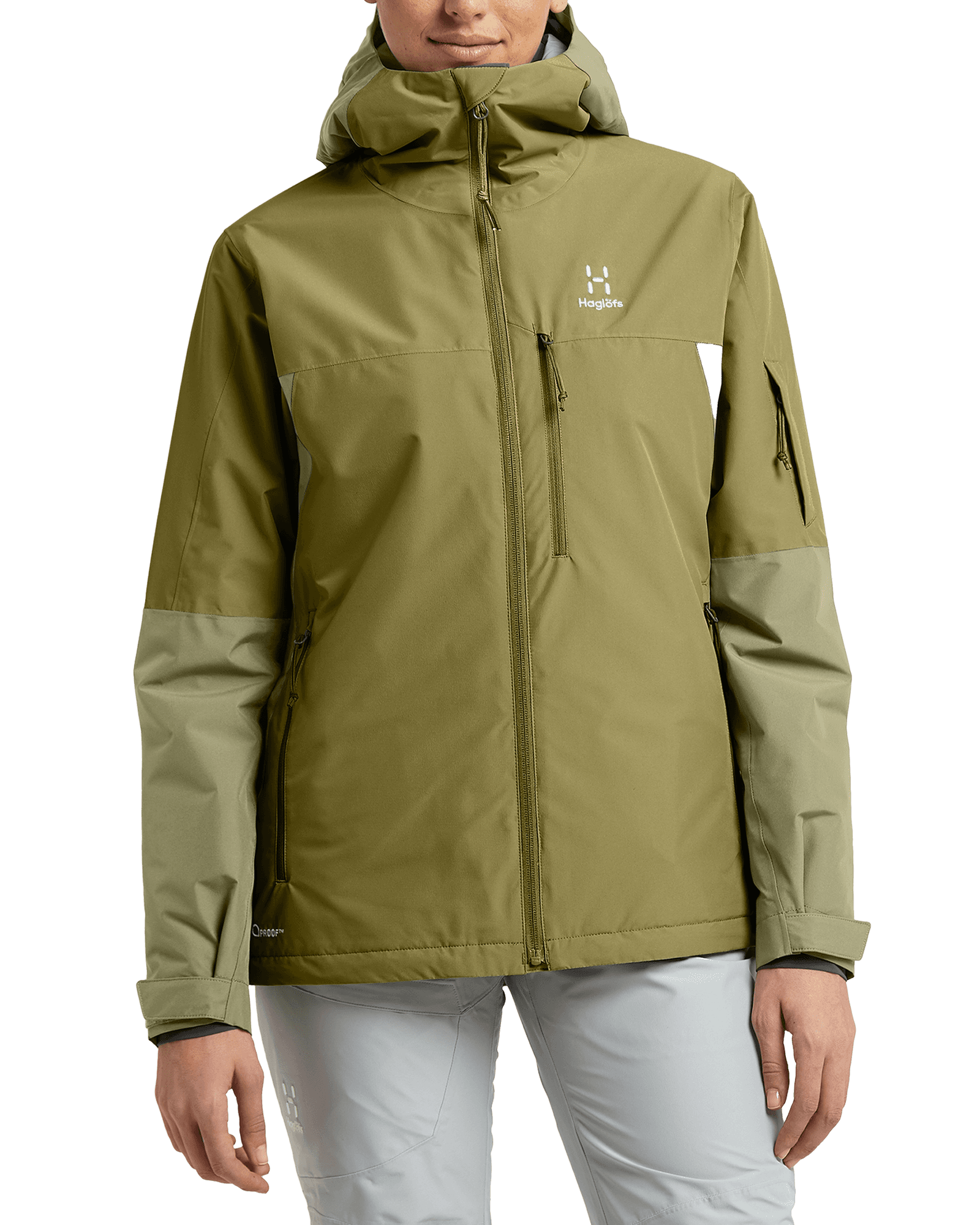 Gondol Insulated Jacket W Thyme Green/Olive Green