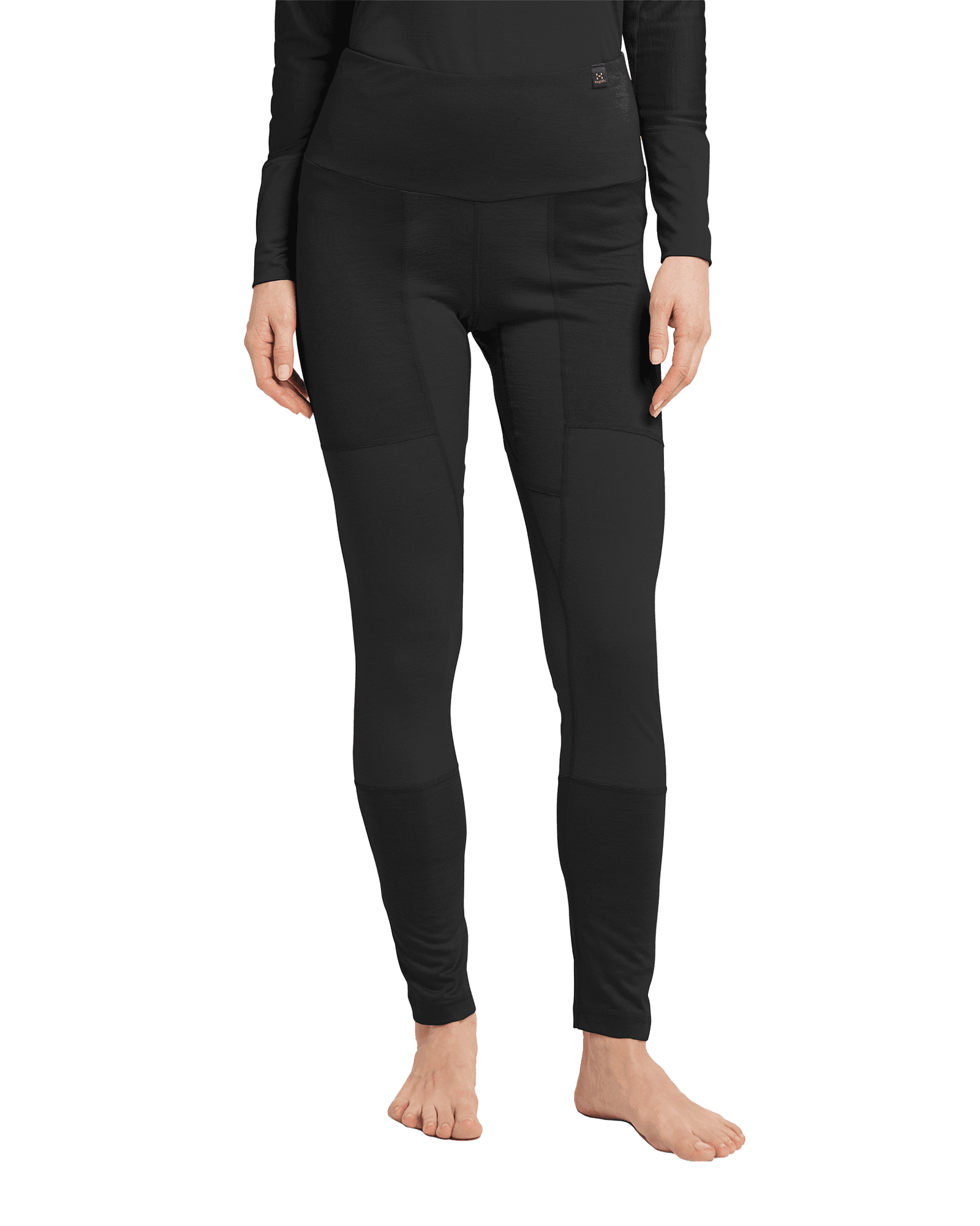 Natural Blend Tech Long Johns W True Black