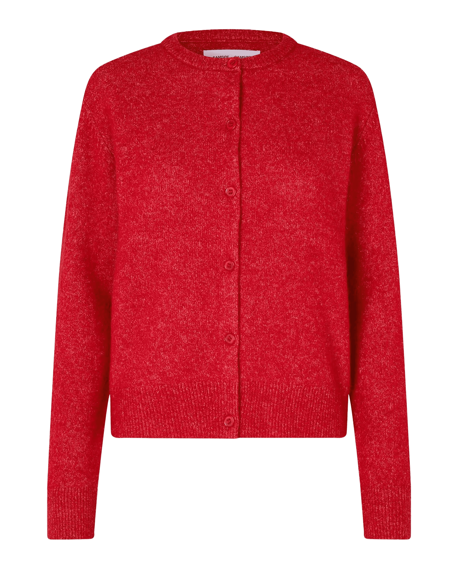 Nor Short Cardigan 7355 W Scarlet Sage
