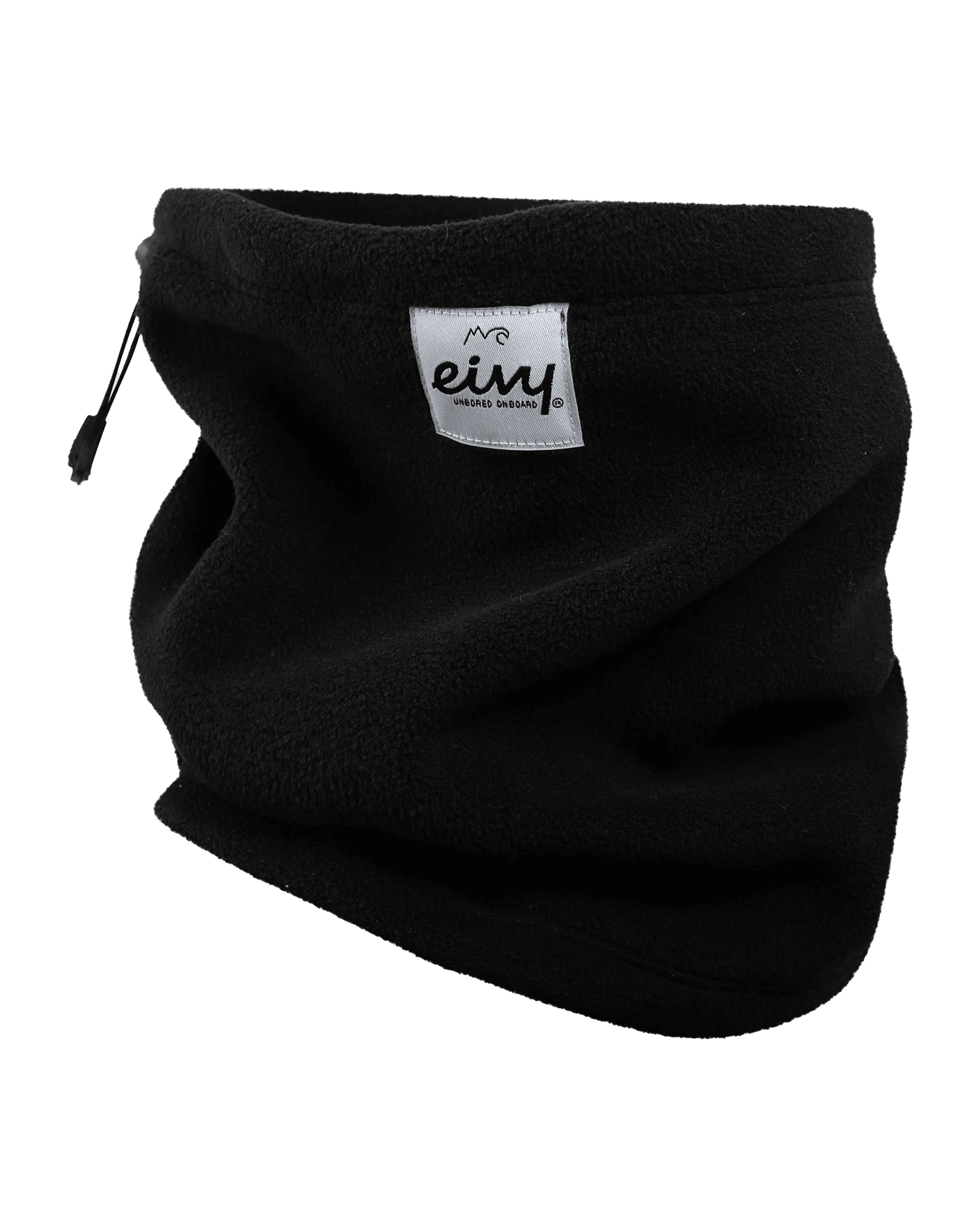 Adjustable Fleece Neckwarmer Black