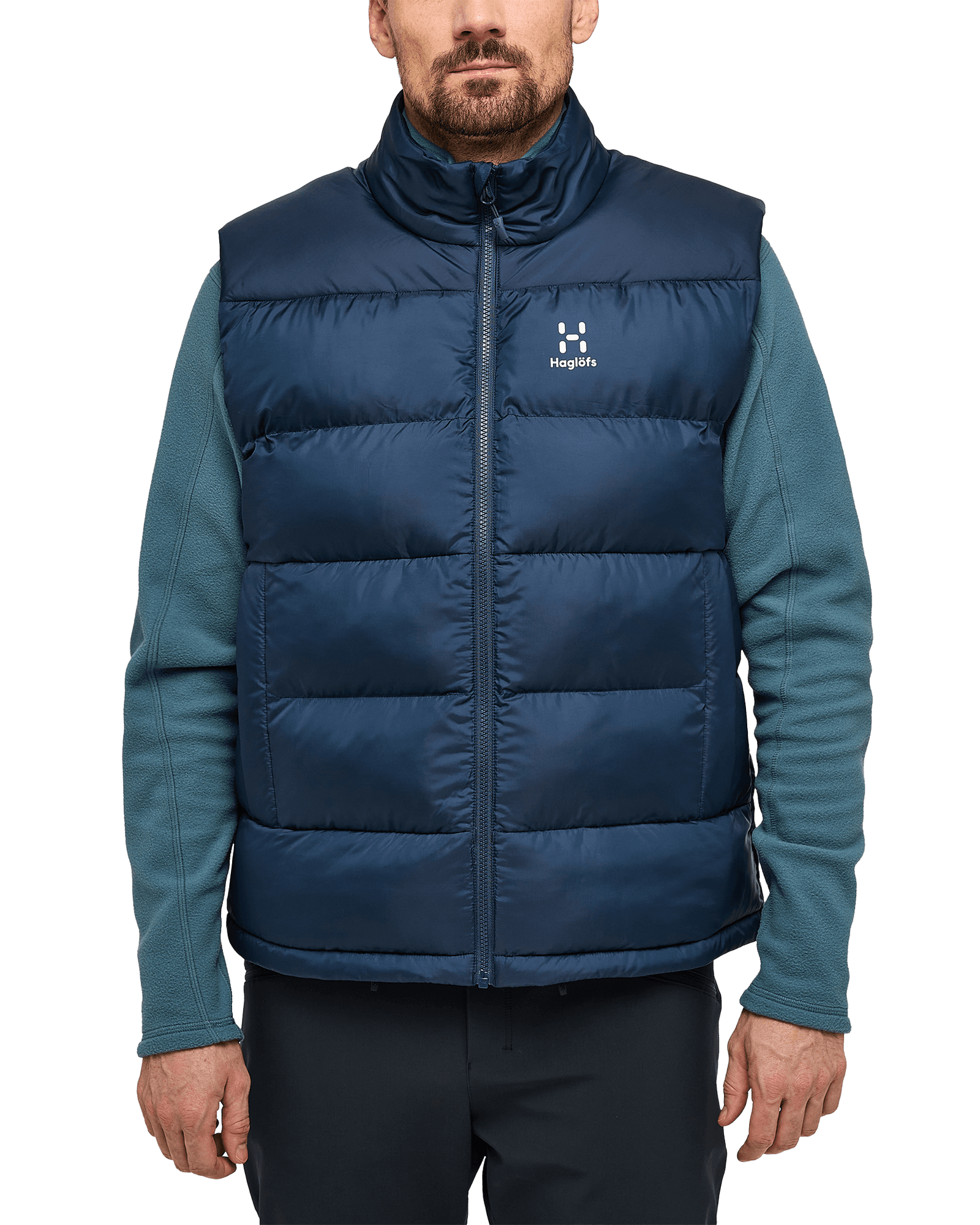 Puffy Mimic Vest M Tarn Blue