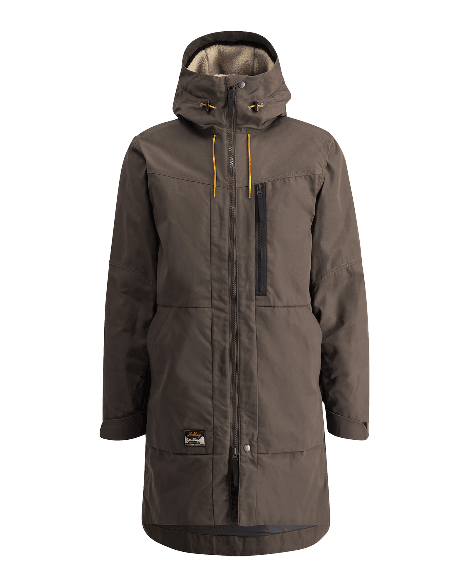 Knak Pile Parka M Tea Green