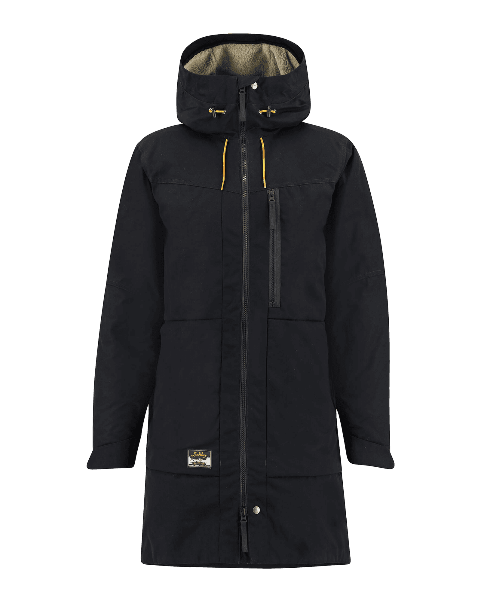 Knak Pile Parka M Black