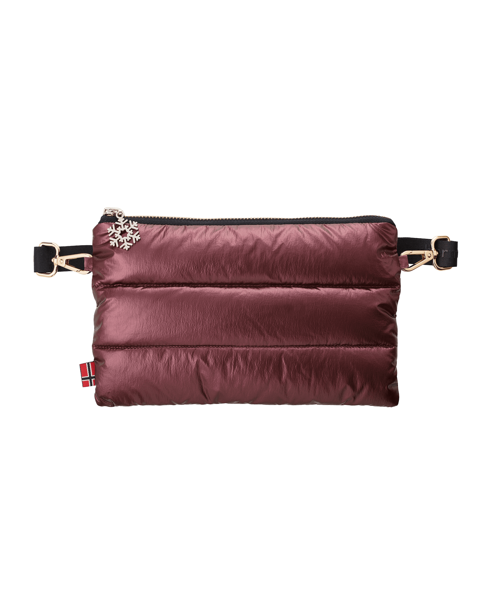 Clutch Burgundy Metallic
