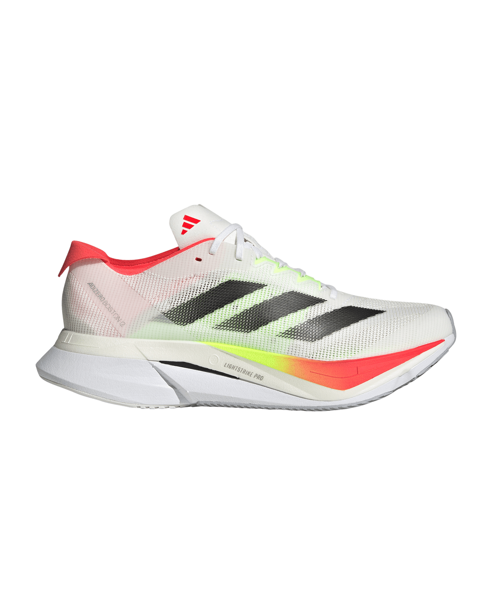 Adizero Boston 12 W Ftwwht/Cblack/Lucred