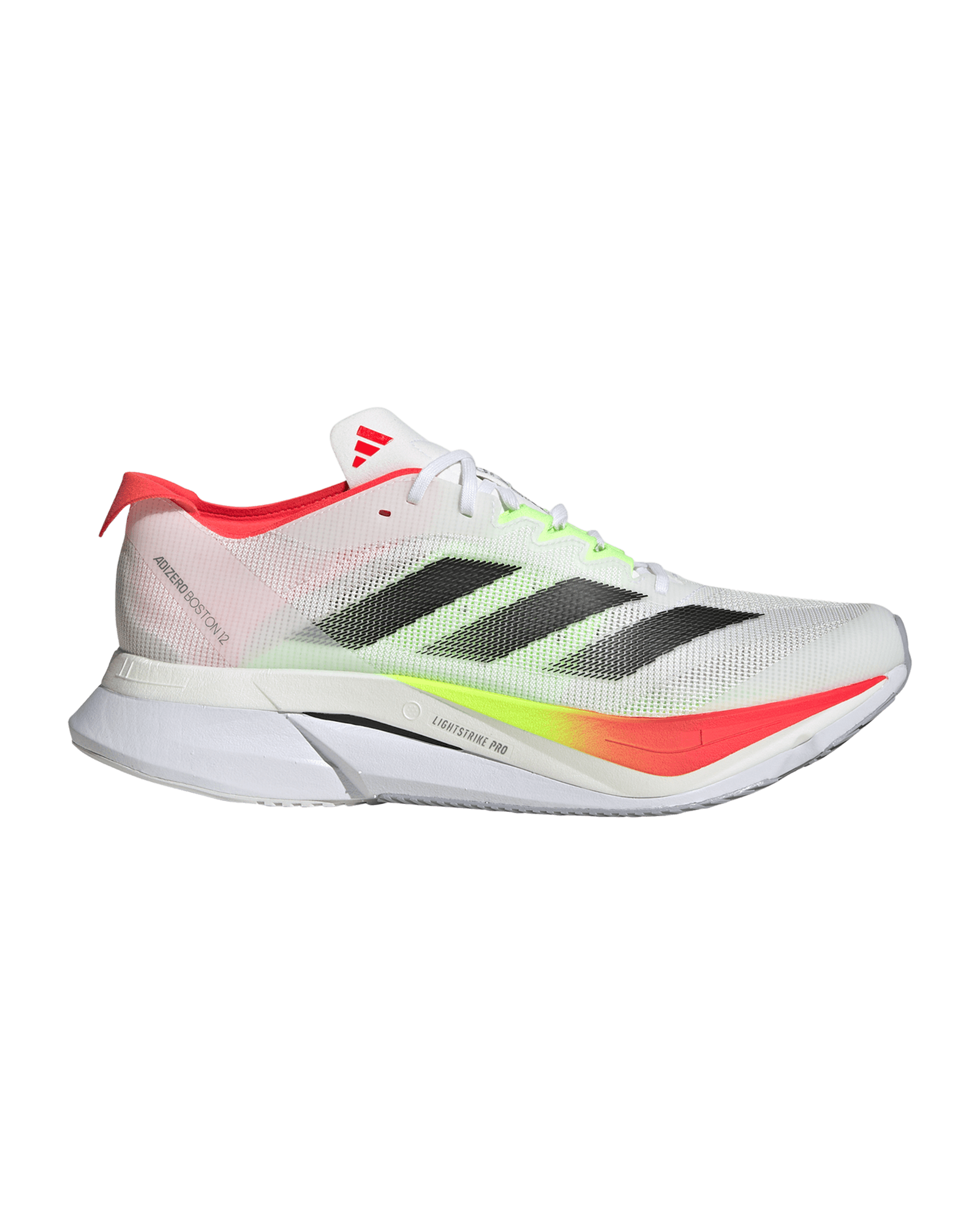 Adizero Boston 12 M Ftwwht/Cblack/Lucred