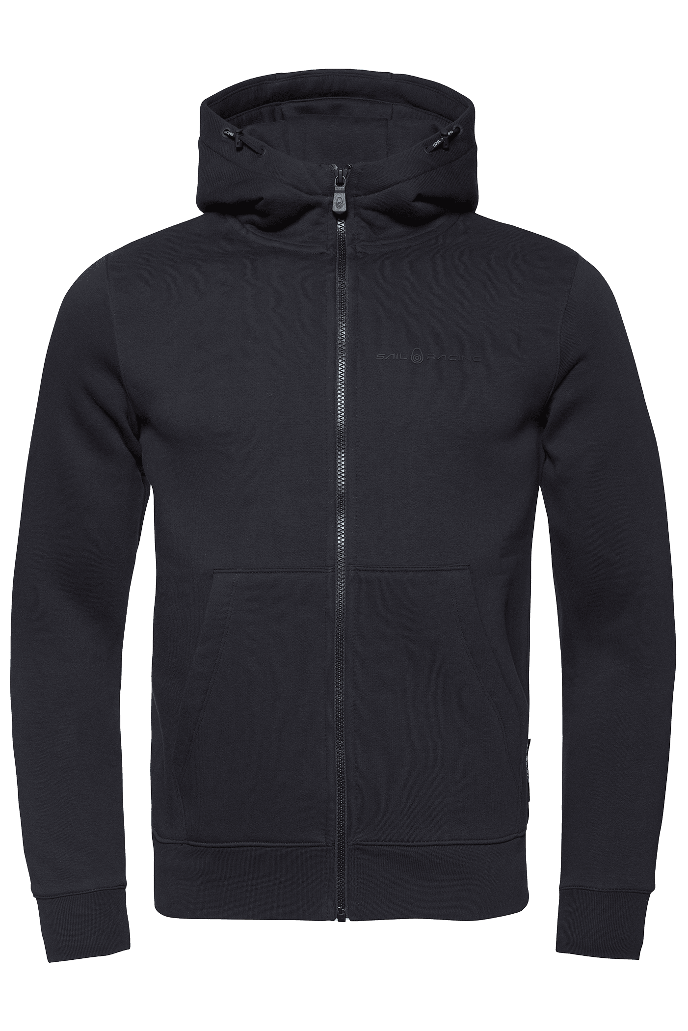 Bowman Logo Zip Hood M Carbon