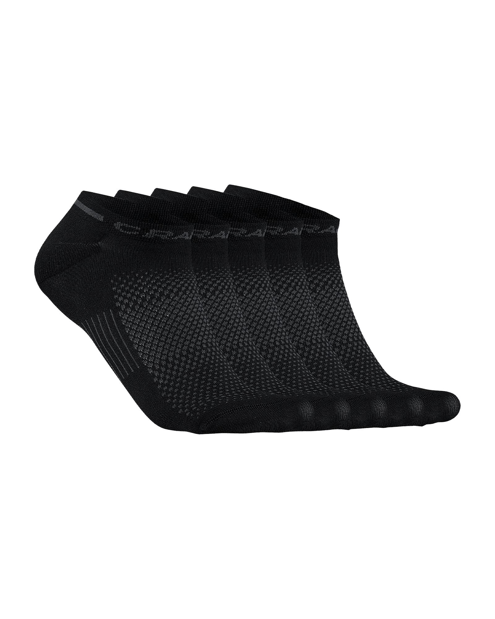 Core Dry Shaftless Sock 5-Pack Black