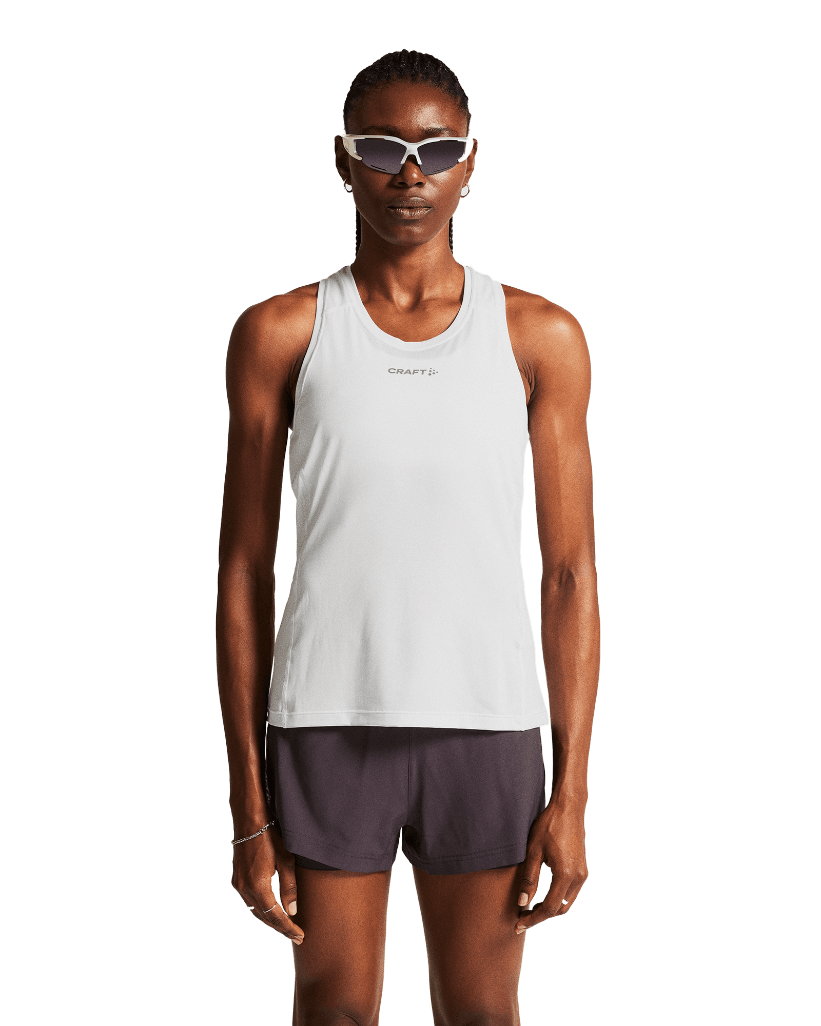 Adv Essence Singlet 2 W White