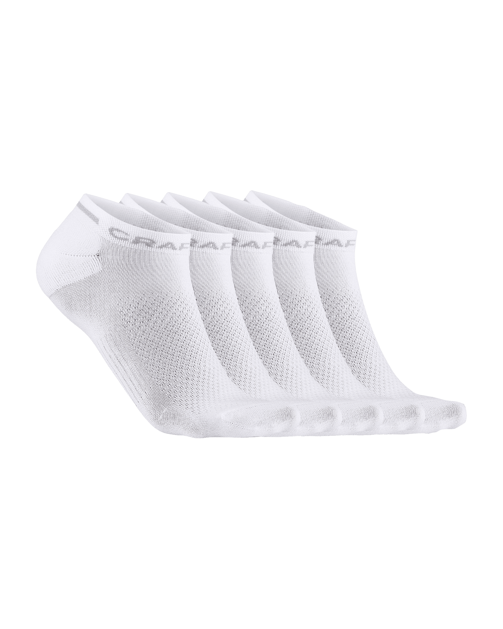 Core Dry Shaftless Sock 5-Pack White