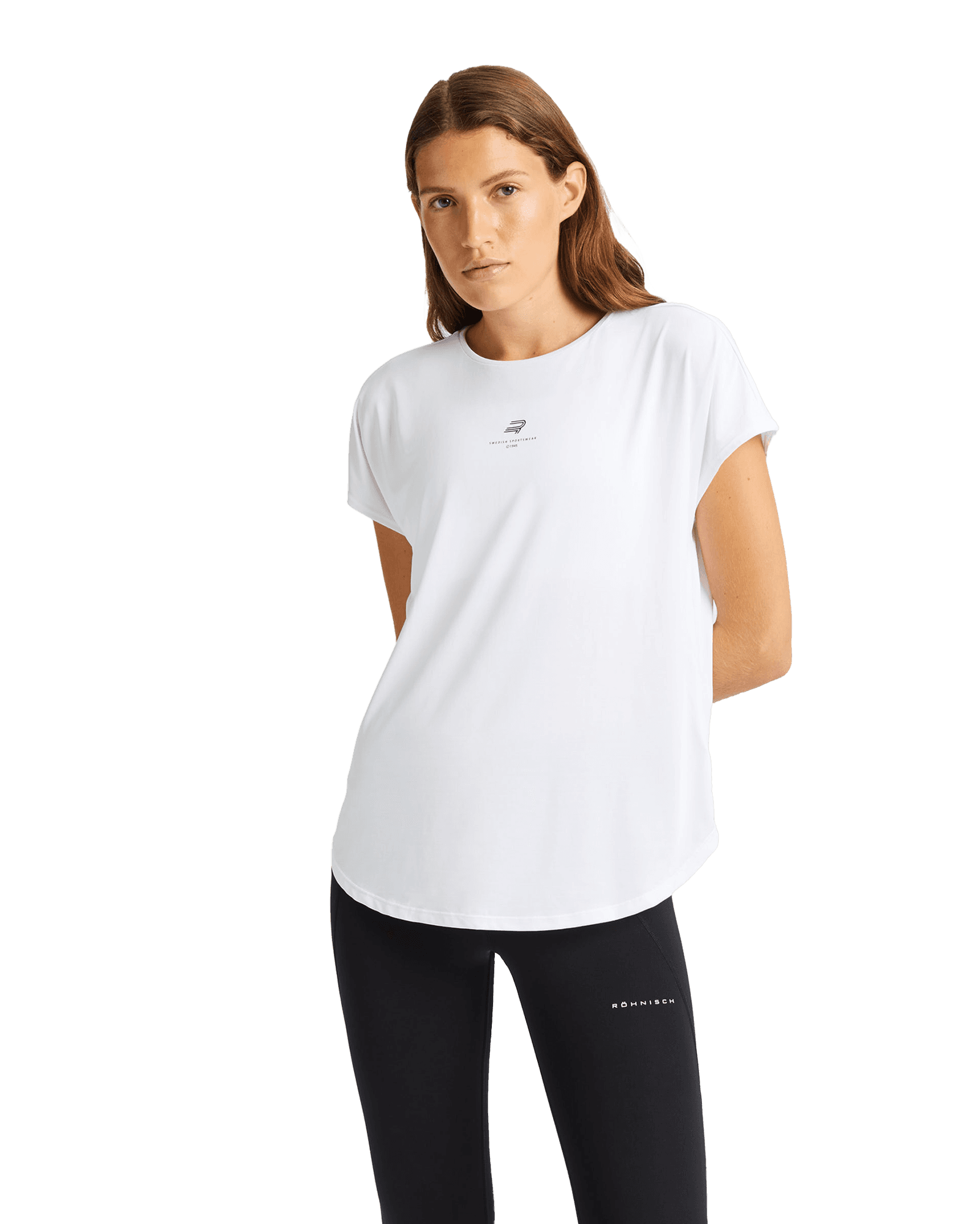 Motion Loose Tee W White