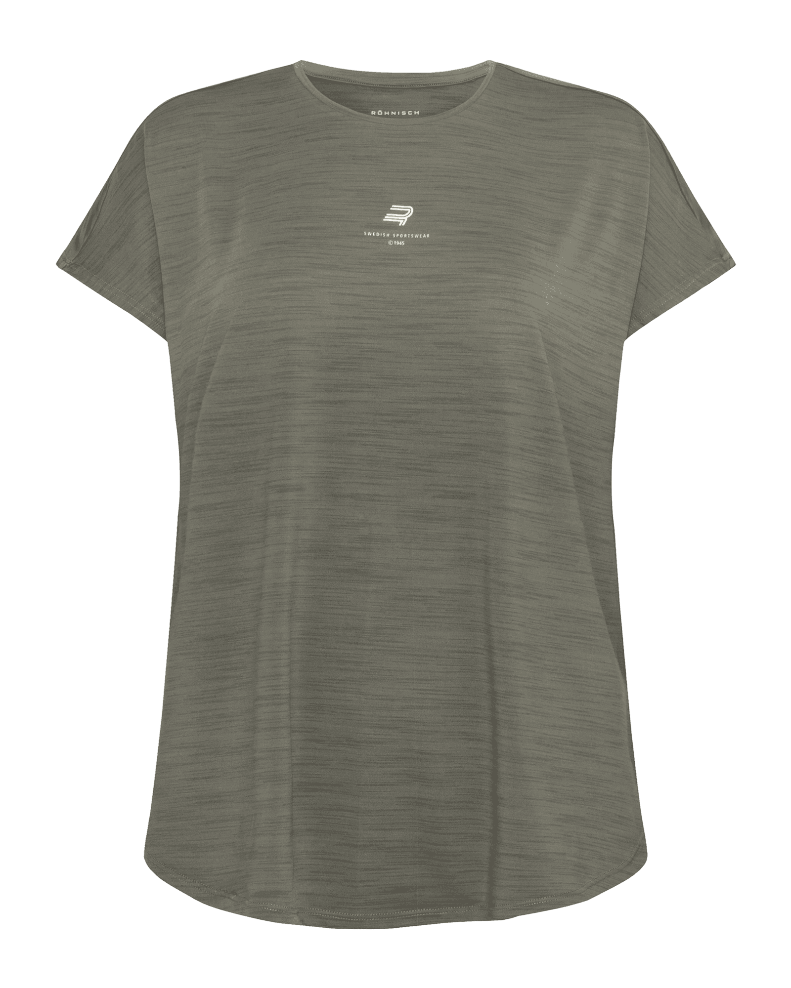 Motion Loose Tee W Gunmetal