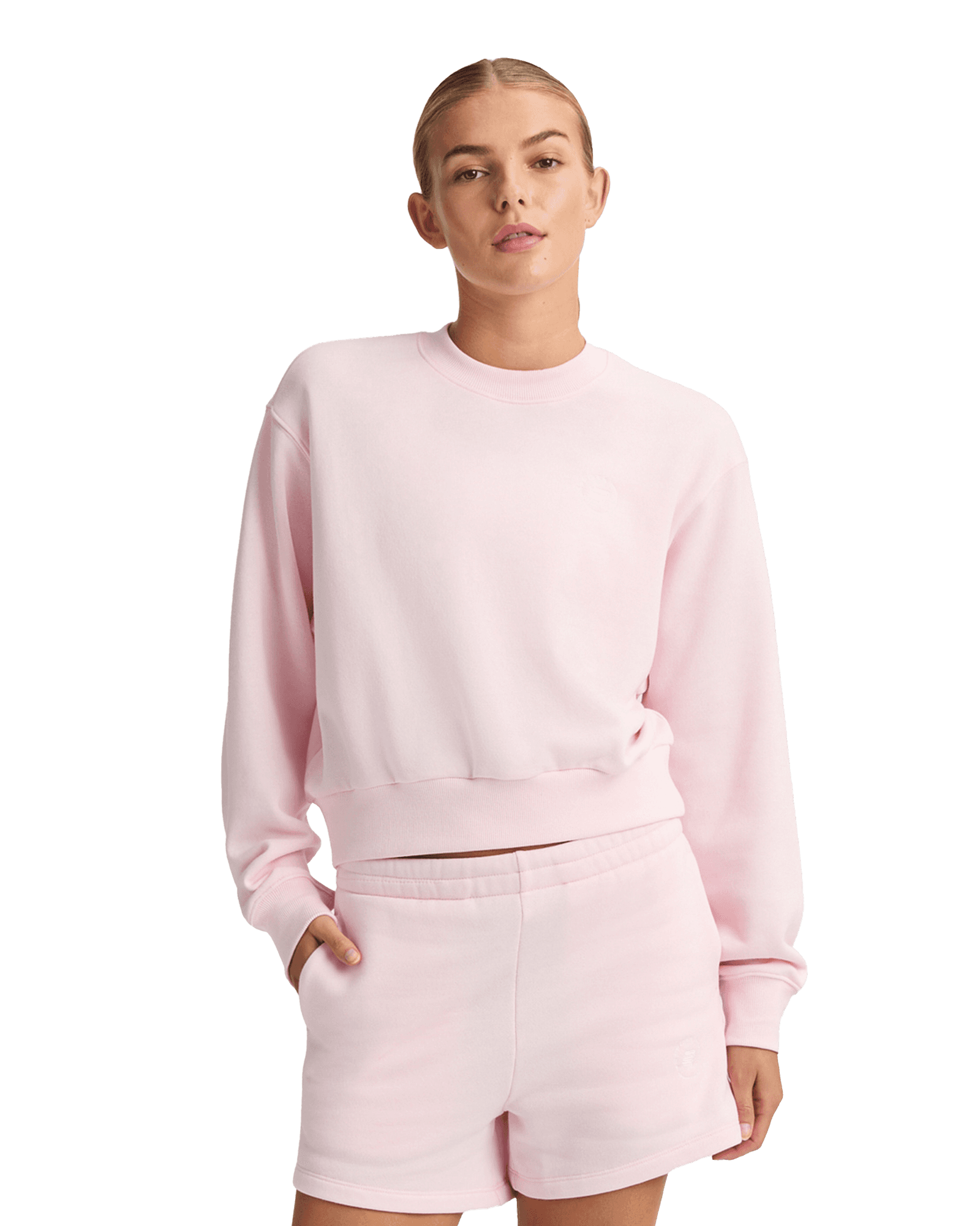 Soft Sweatshirt W Cradle Pink