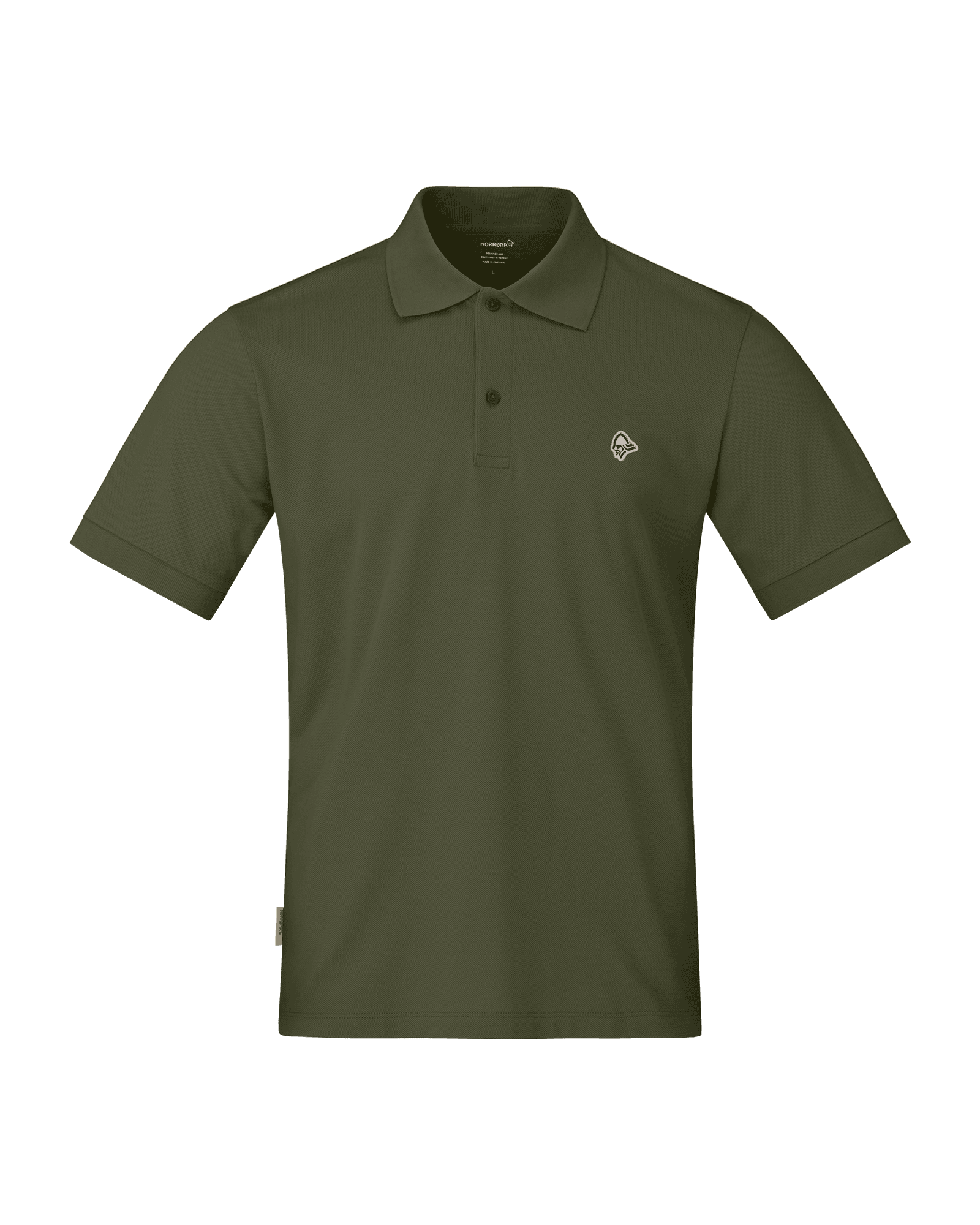 Femund Pique Shirt M Olive Night