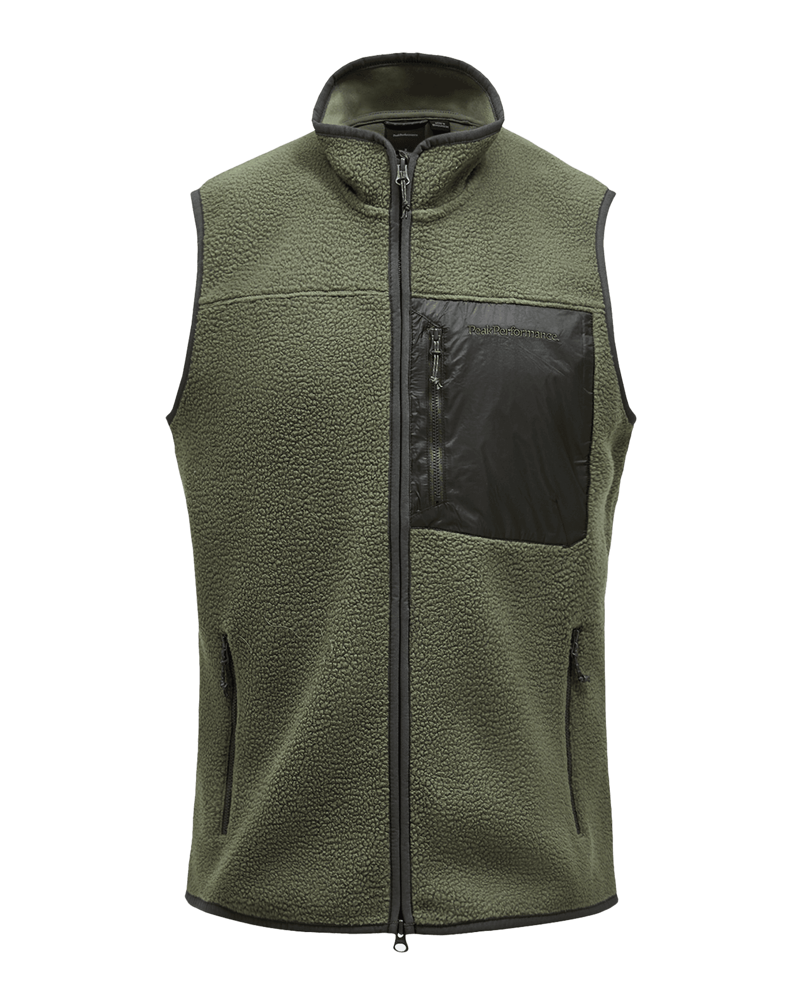 Pile Vest M Pine Needle