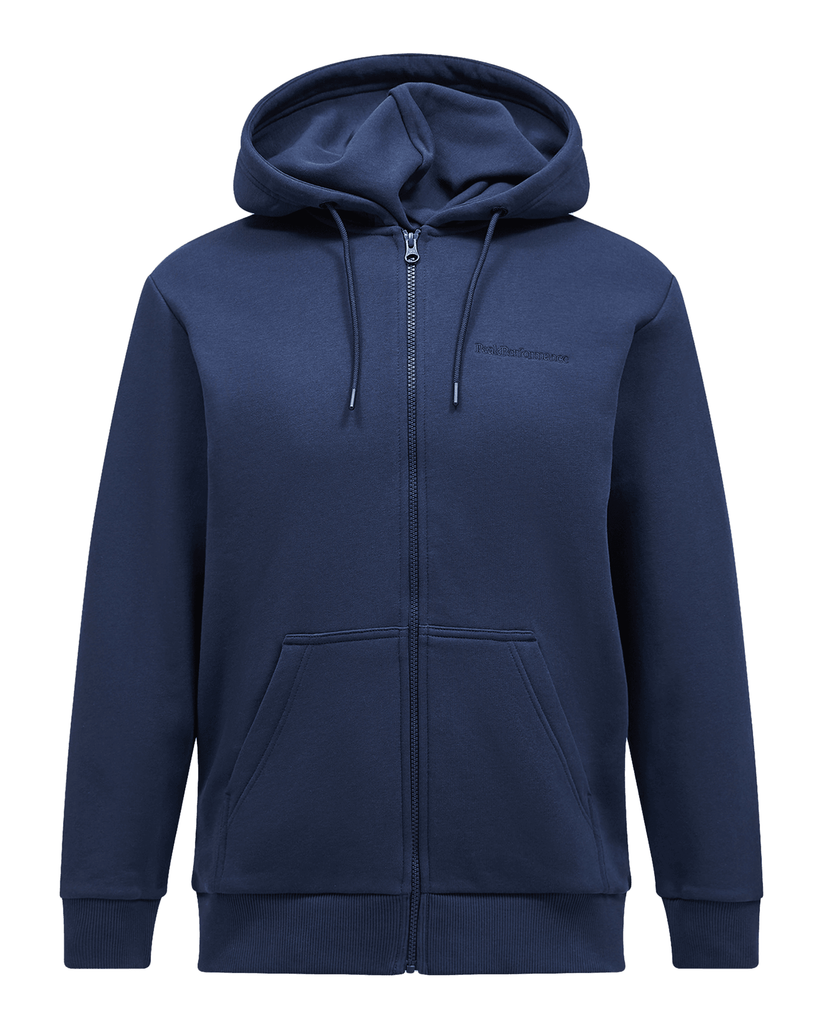 Original Small Logo Zip M Blue Shadow