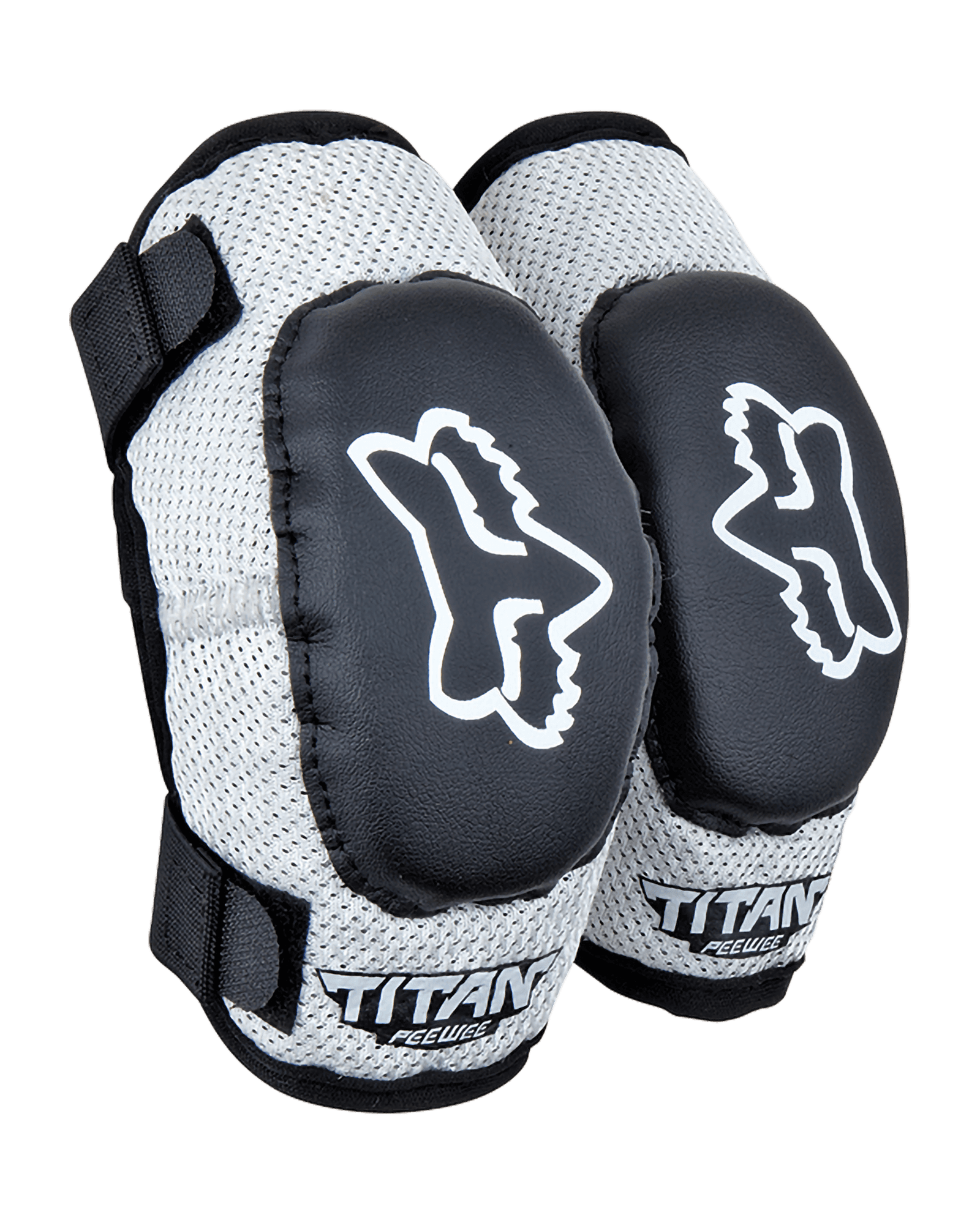 PeeWee Titan Elbow Guard Black/Silver