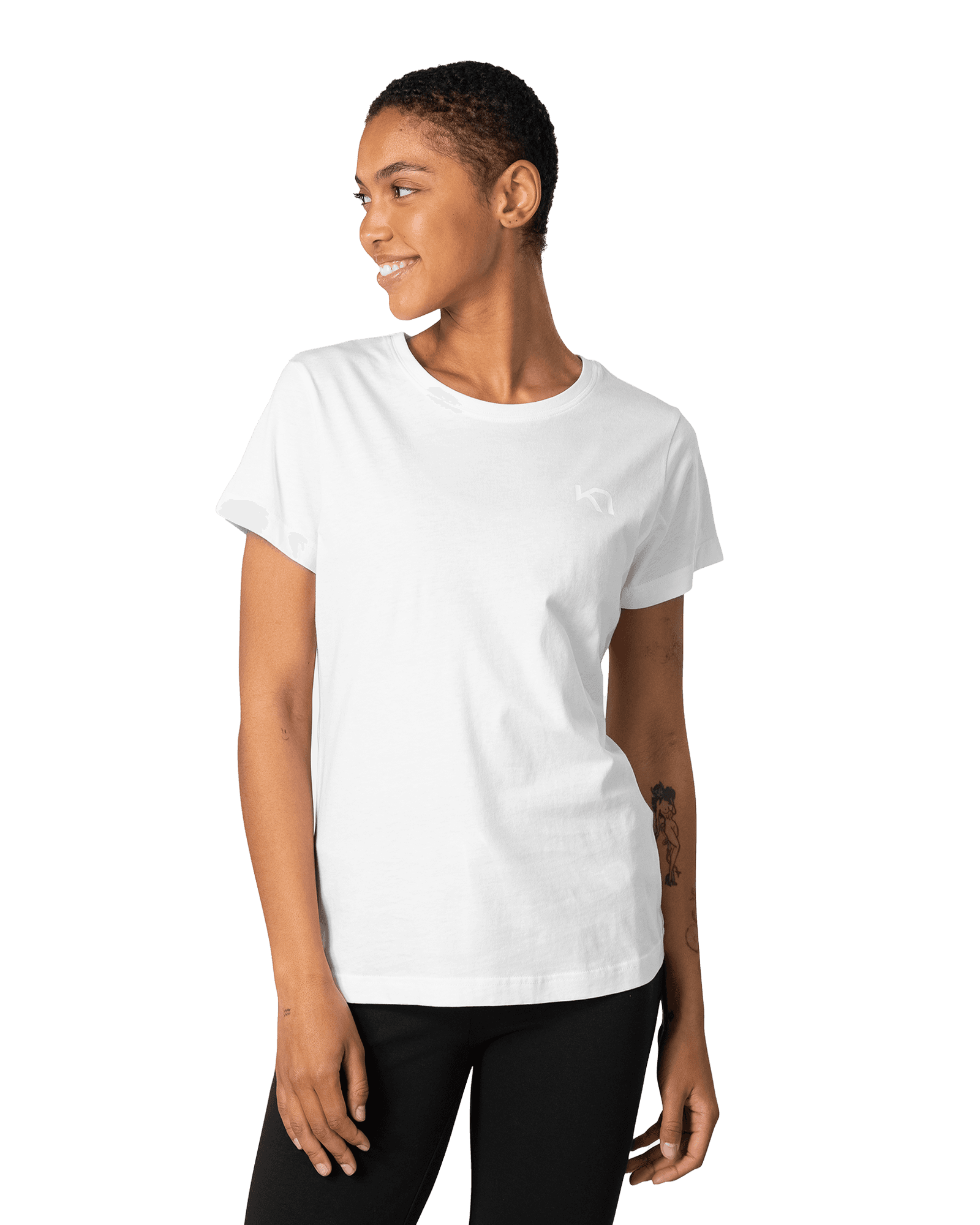 Kari Tee W BWhite