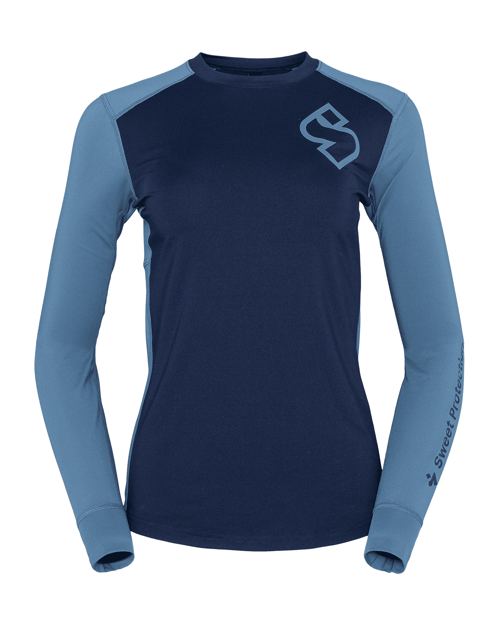 Hunter LS Jersey W Flare Blue
