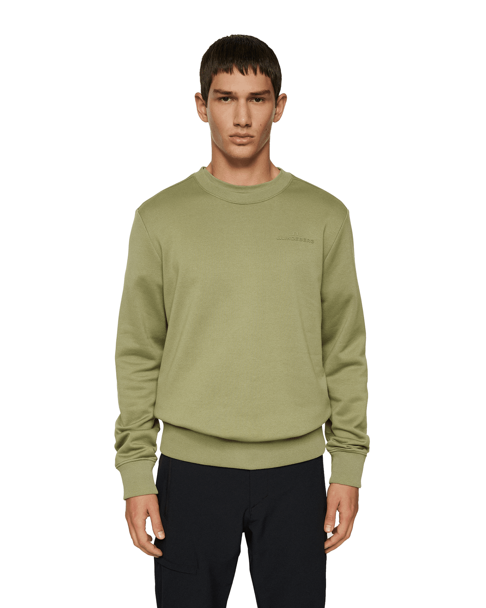 Alpha Crew Neck M Oil Green