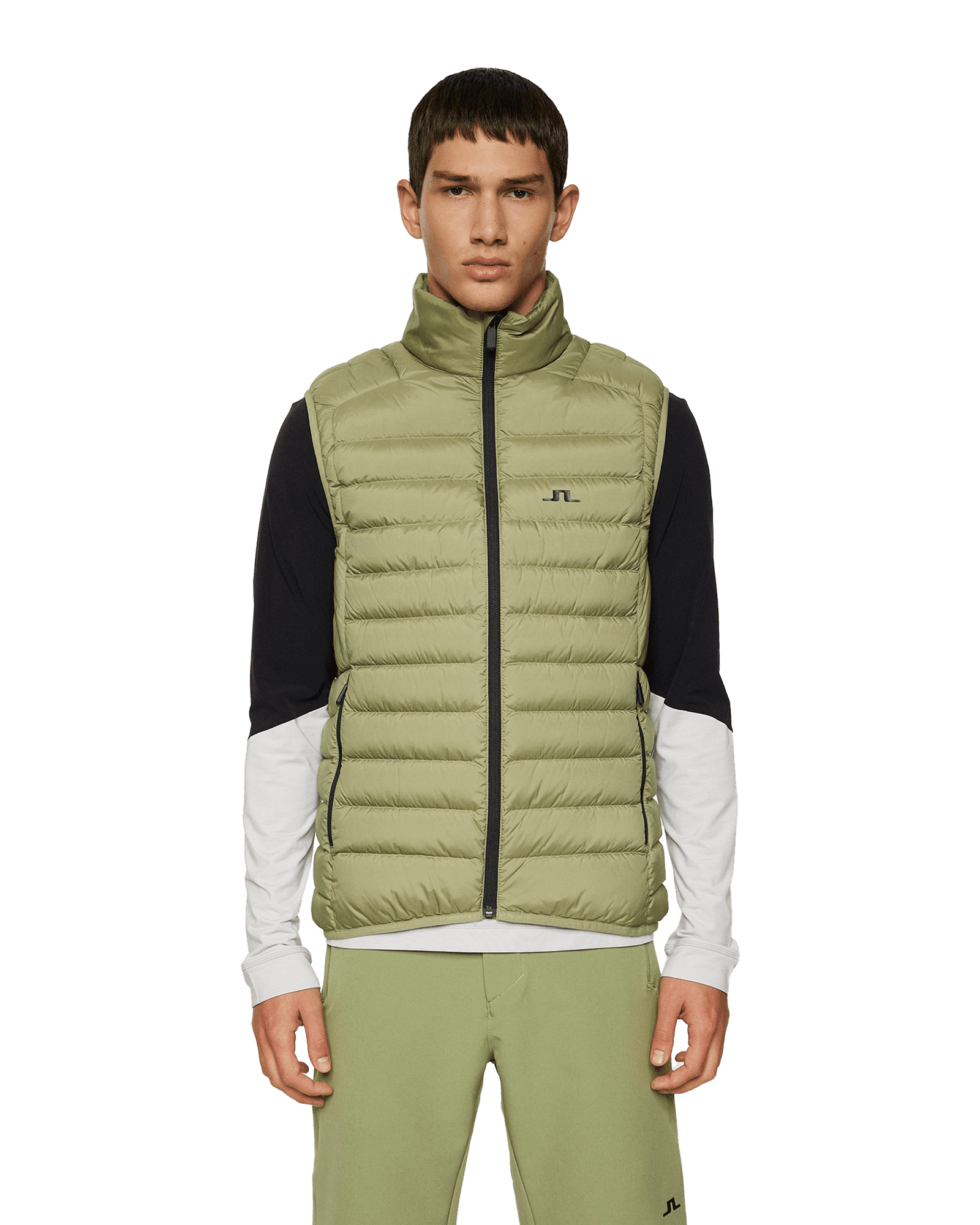 Oden Light Down Vest M Oil Green