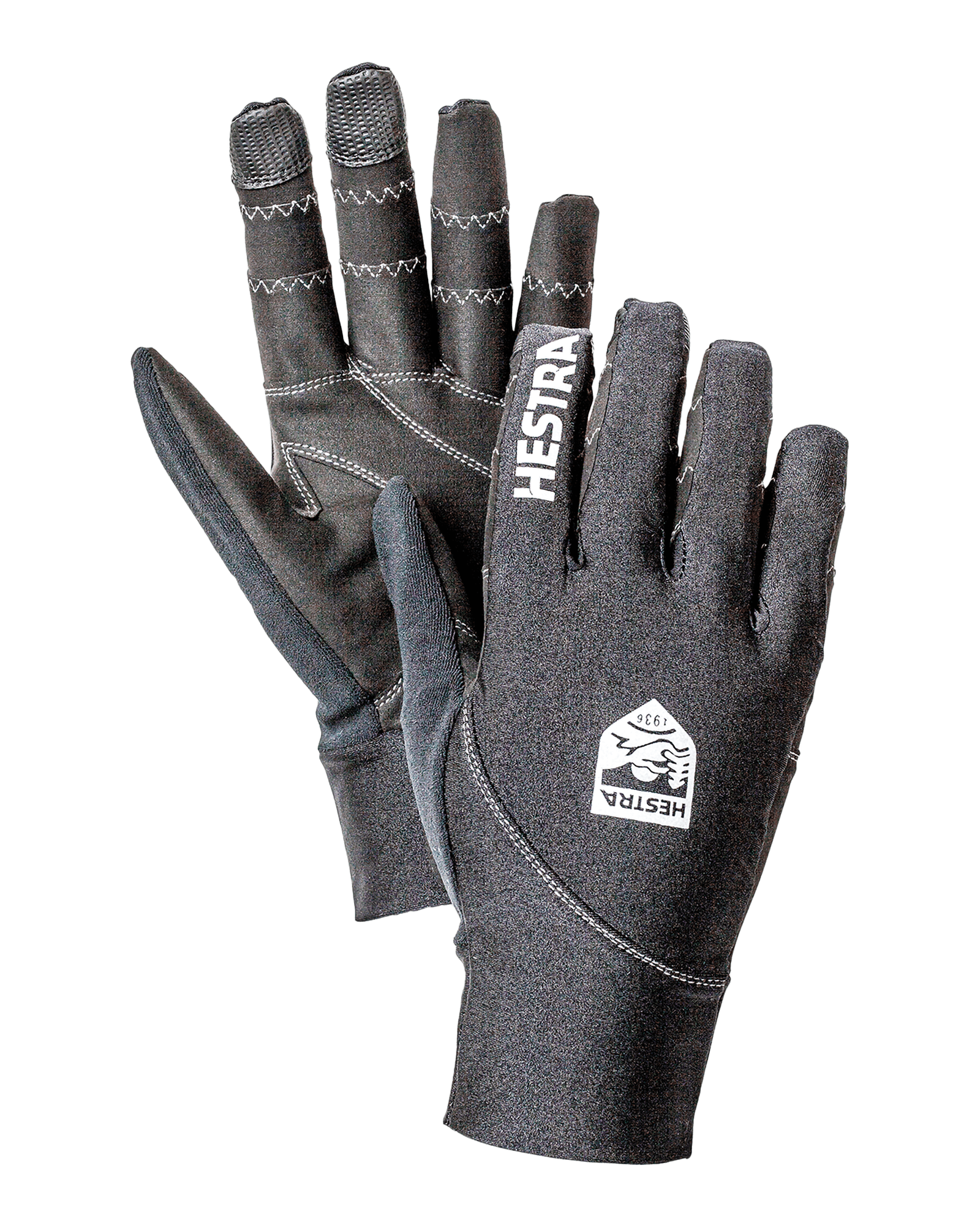 Bike Ergo Grip Race Cut - 5 Finger Black/Black