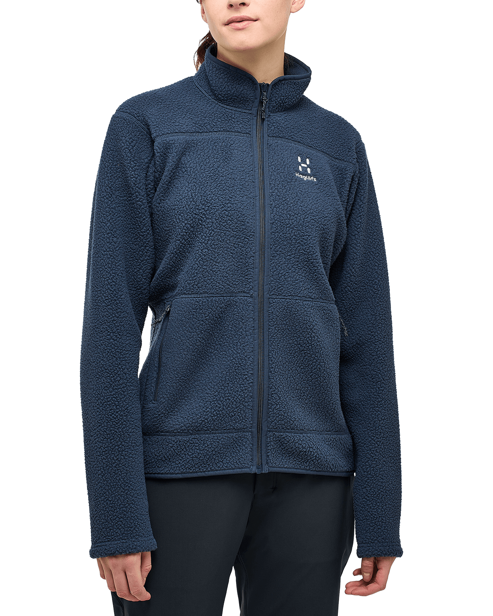 Mossa Pile Jacket W Tarn Blue