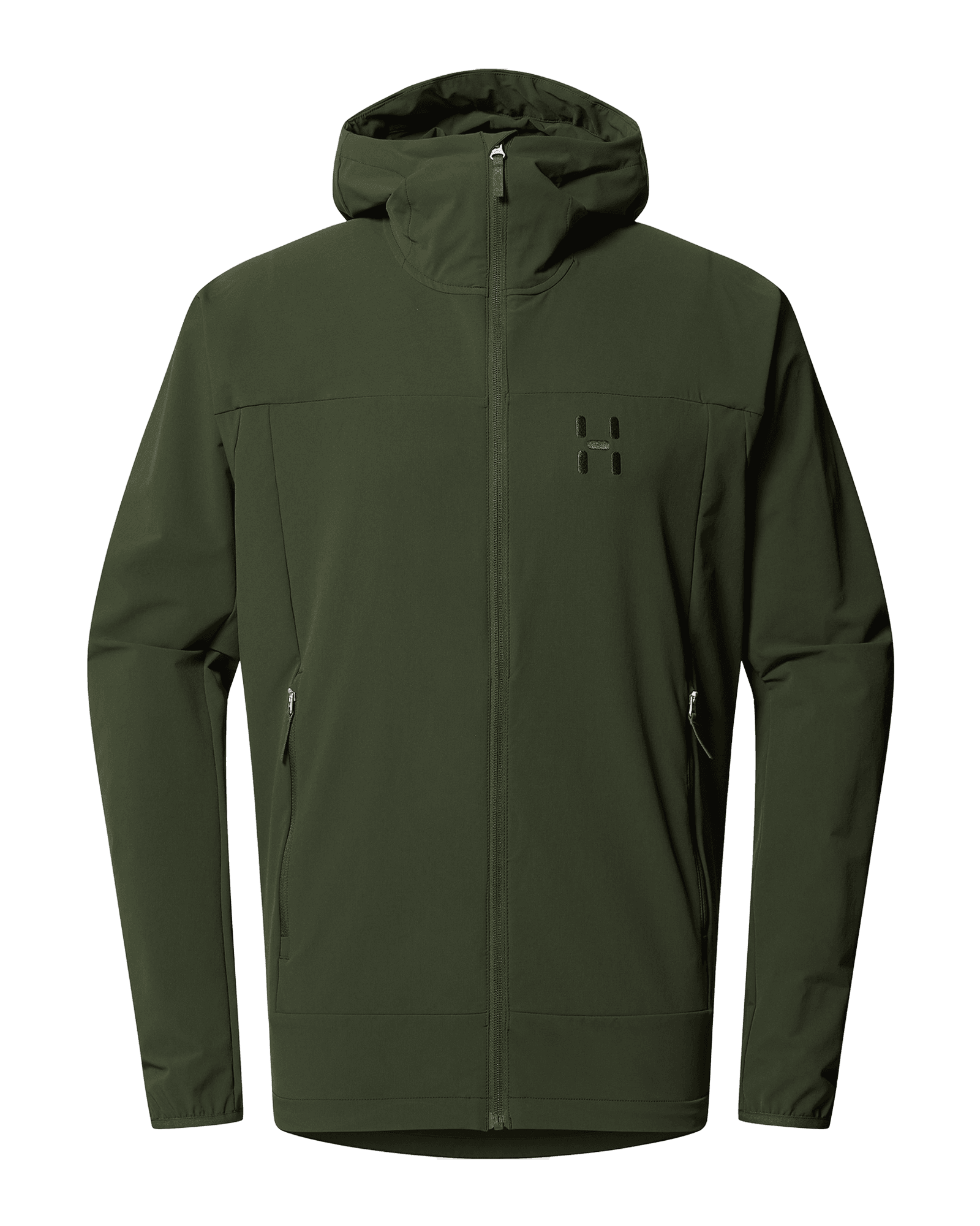 Rosson Softshell Hood M Seaweed Green
