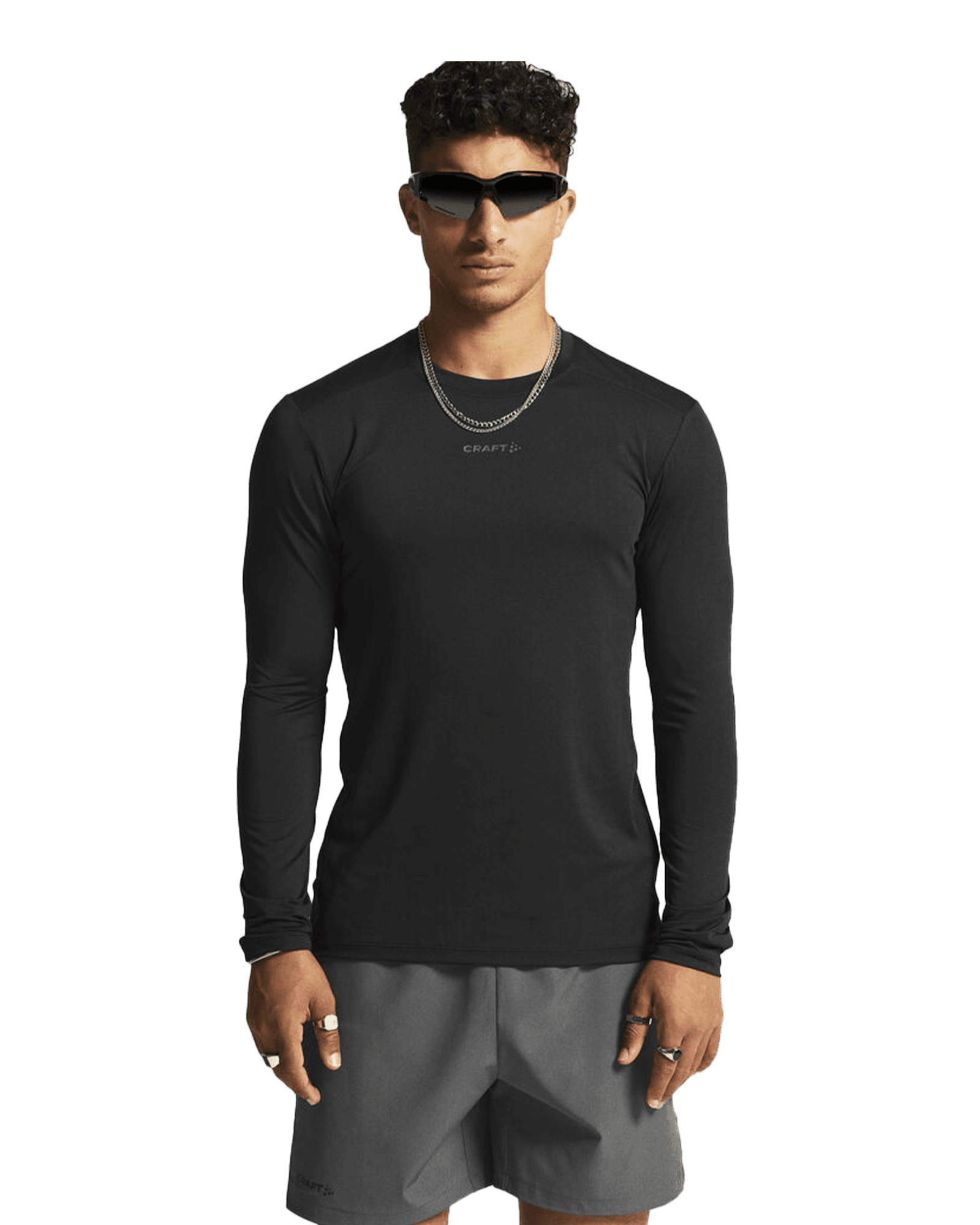 Adv Essence Ls Tee 2 M Black