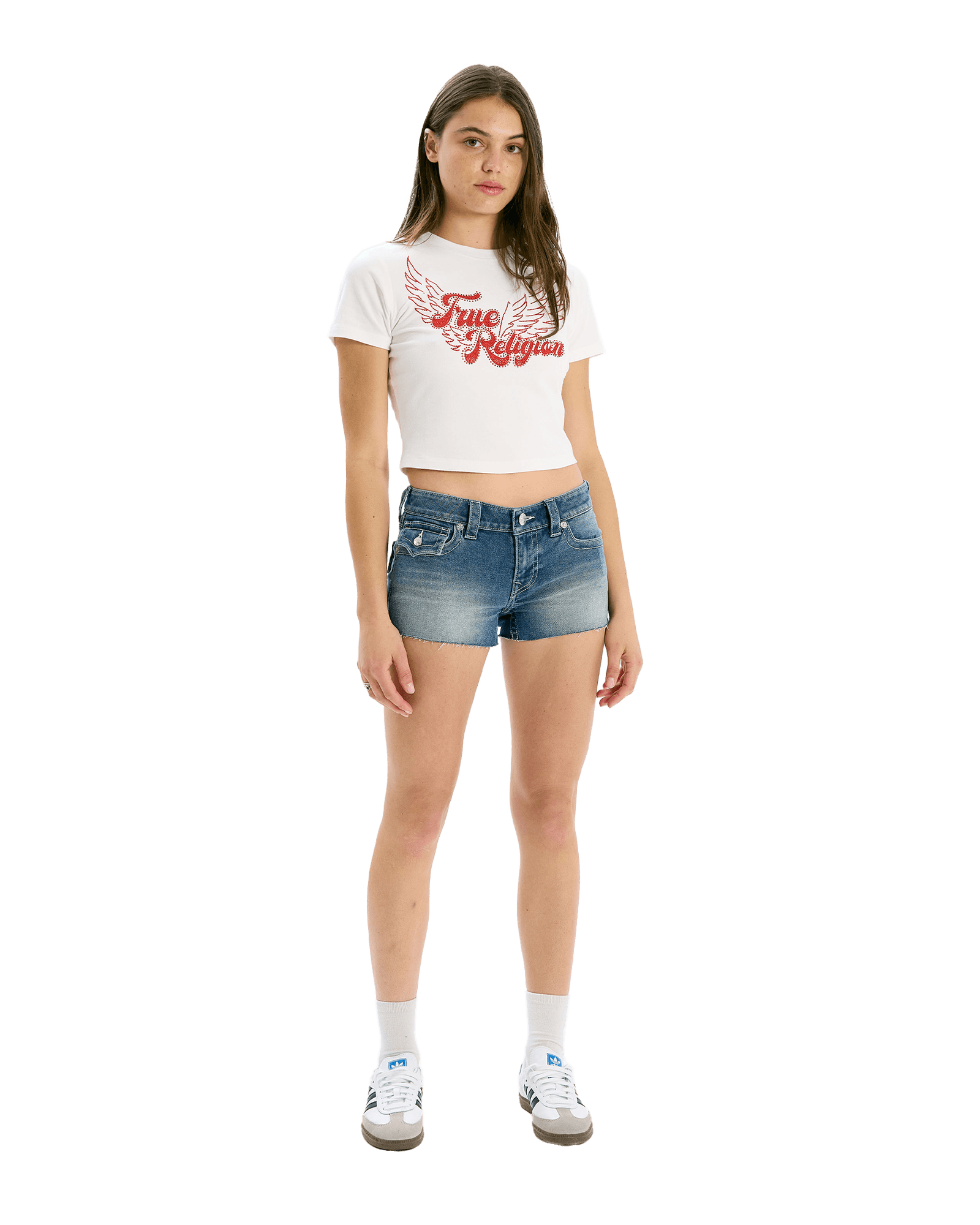 Joey Lr Short Flap W Lunar Bleach_