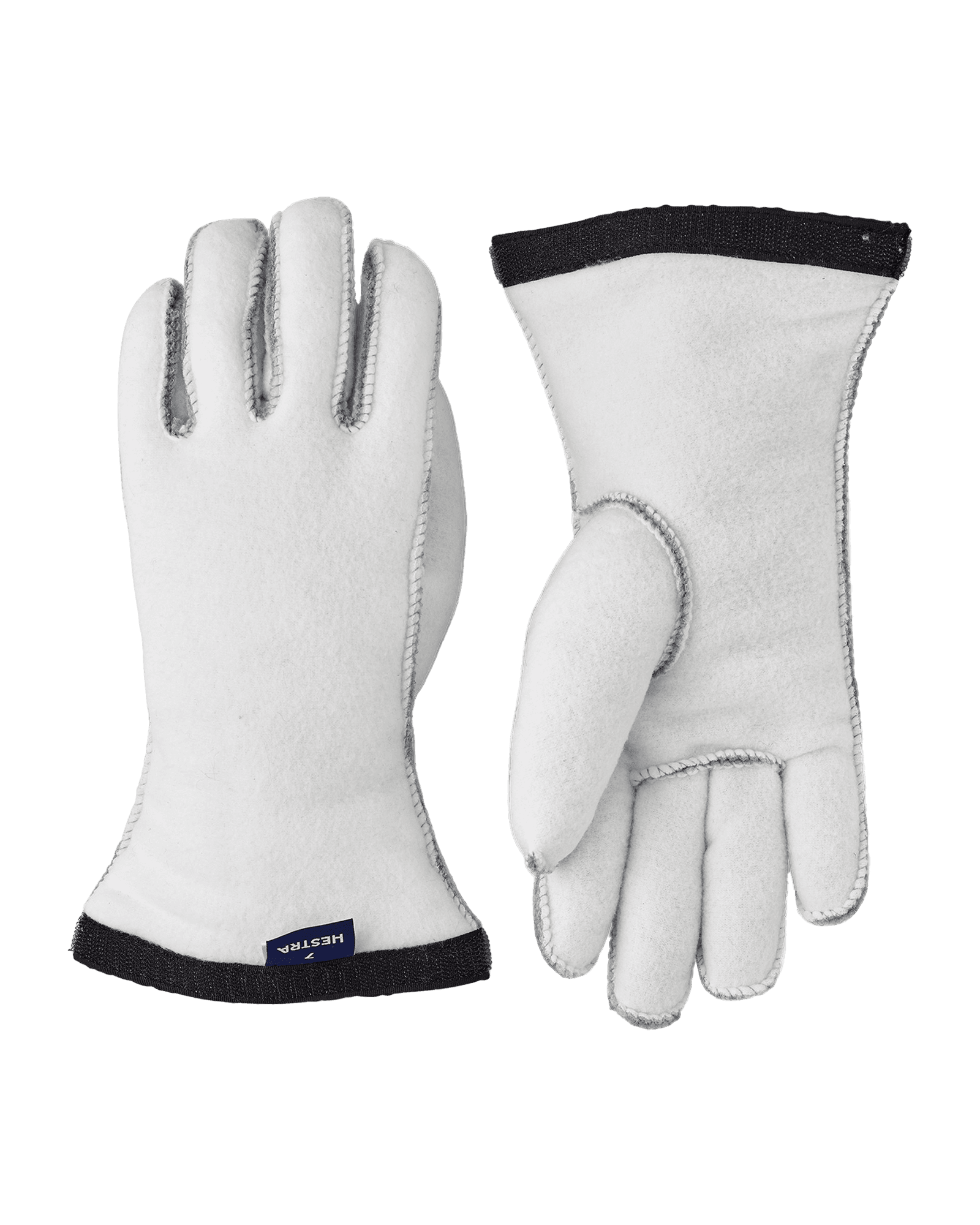 Insulated Liner Long - 5 Finger Off White