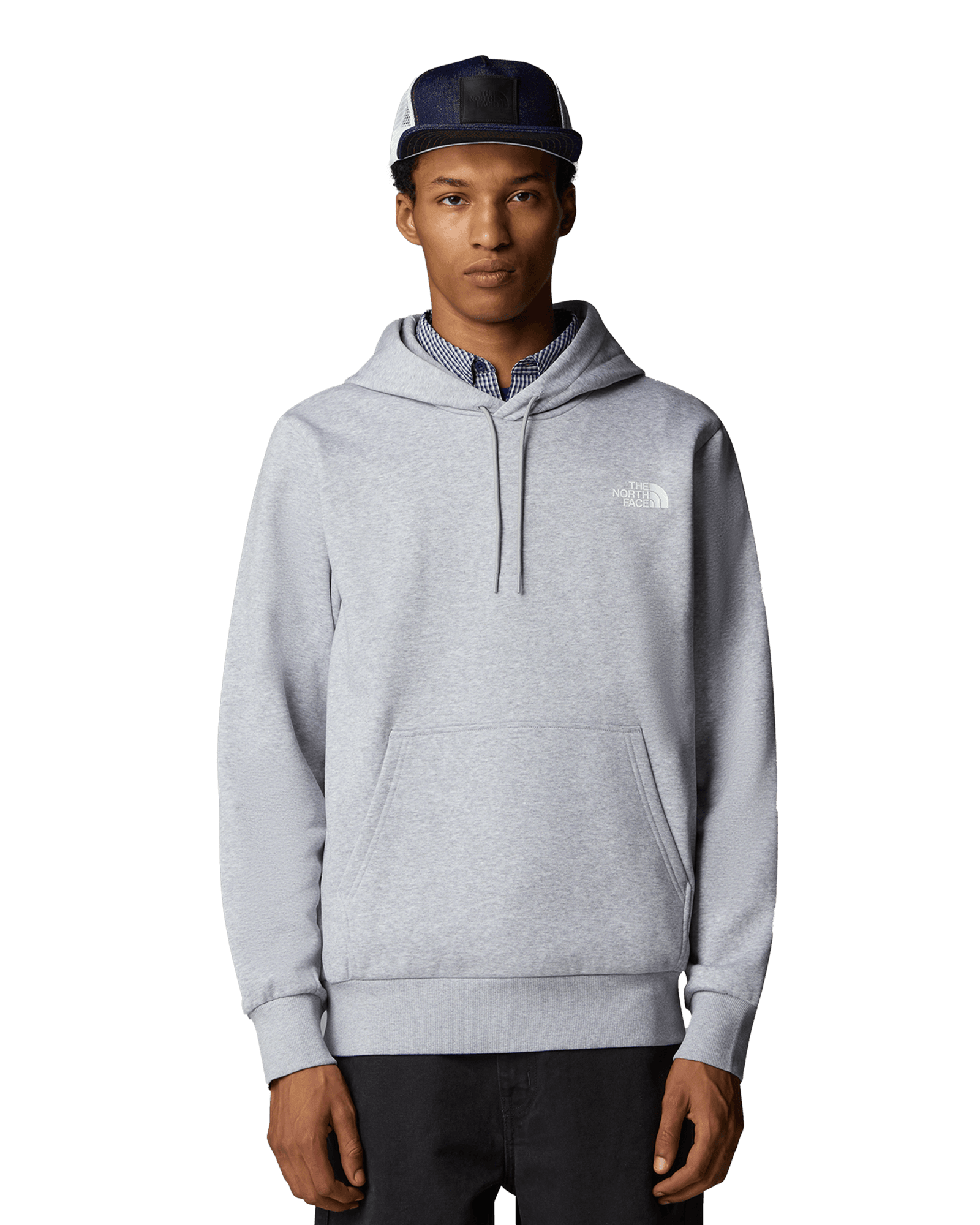 Simple Dome Hoodie M TNF Light Grey Heather