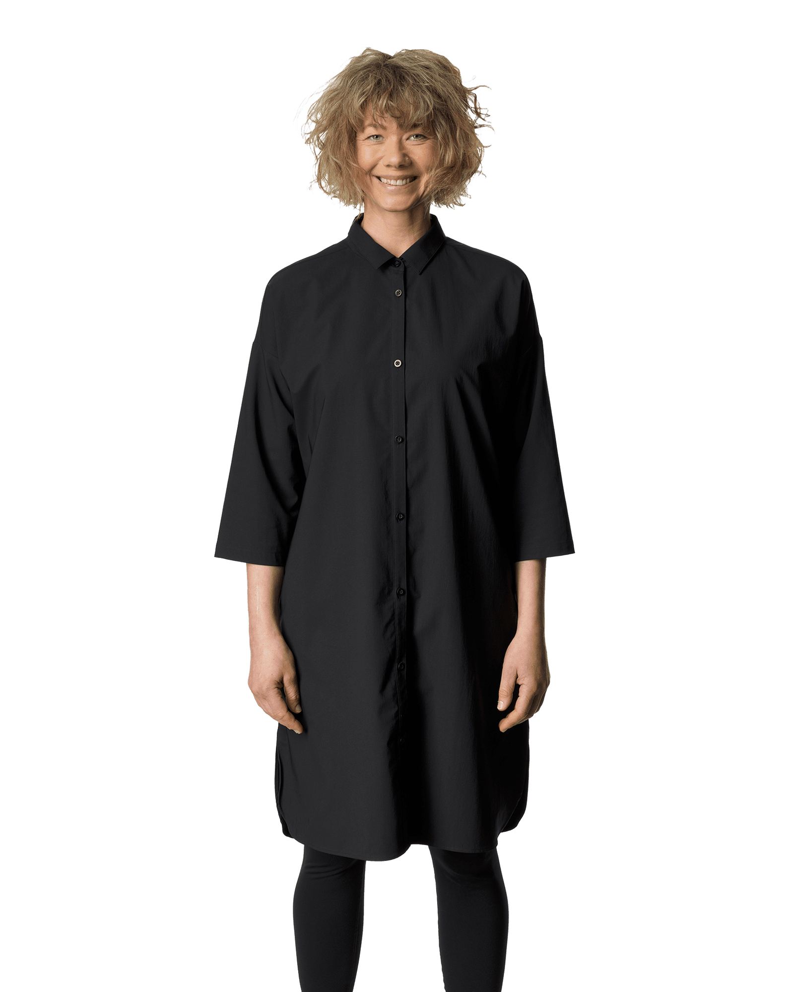 Route Shirt Dress W True Black