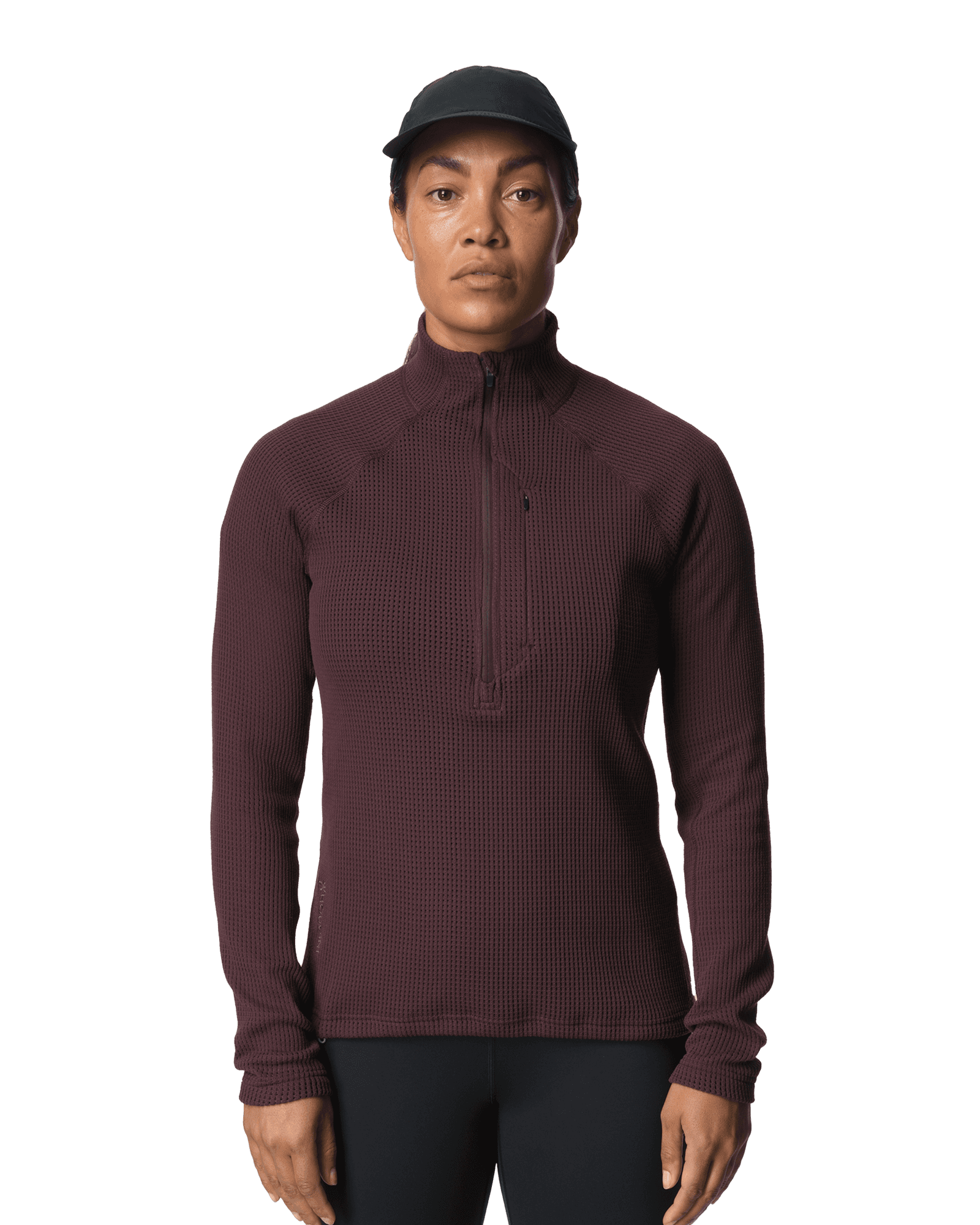 Pace Flow Half Zip W Red Illusion