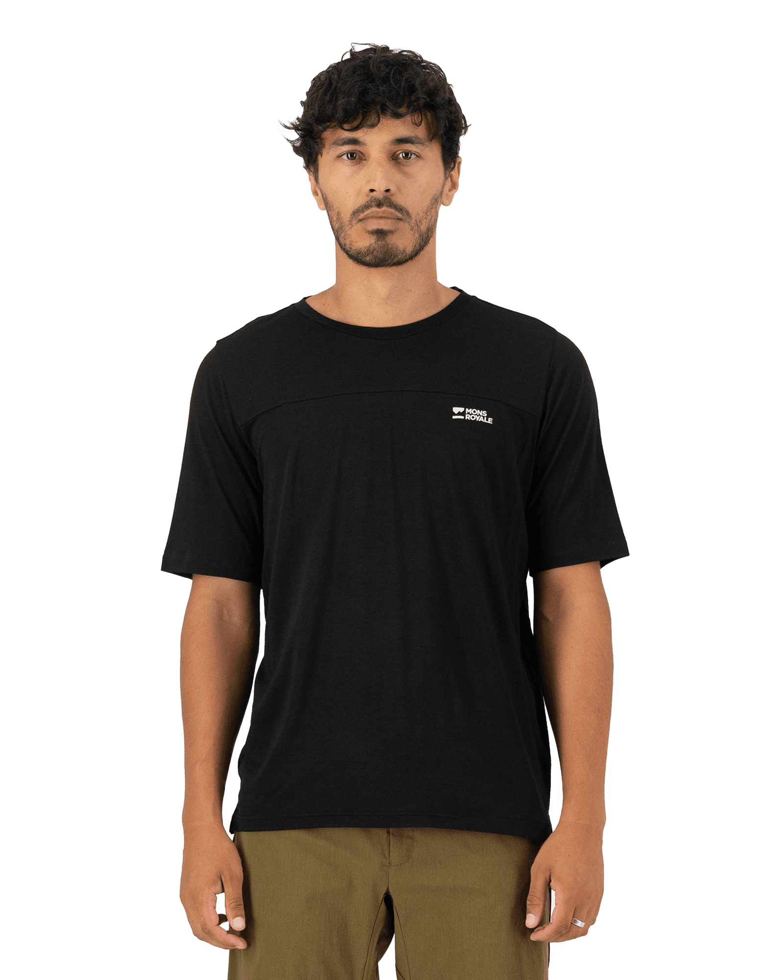 Diversion Merino Bike Jersey S/S  M Black