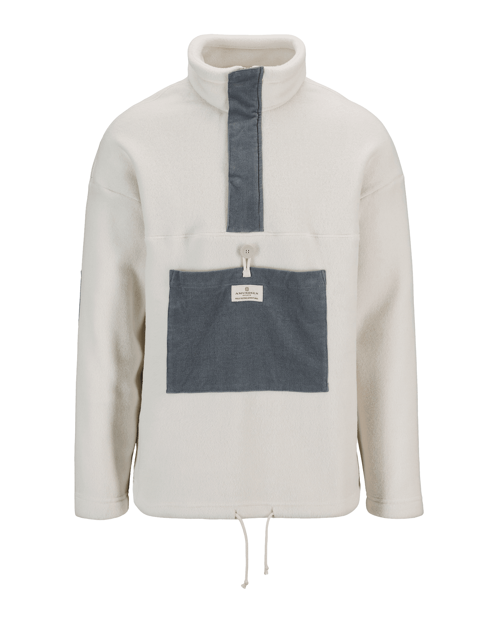 V-Bond Cord Fleece M Natural/Stormy Blue