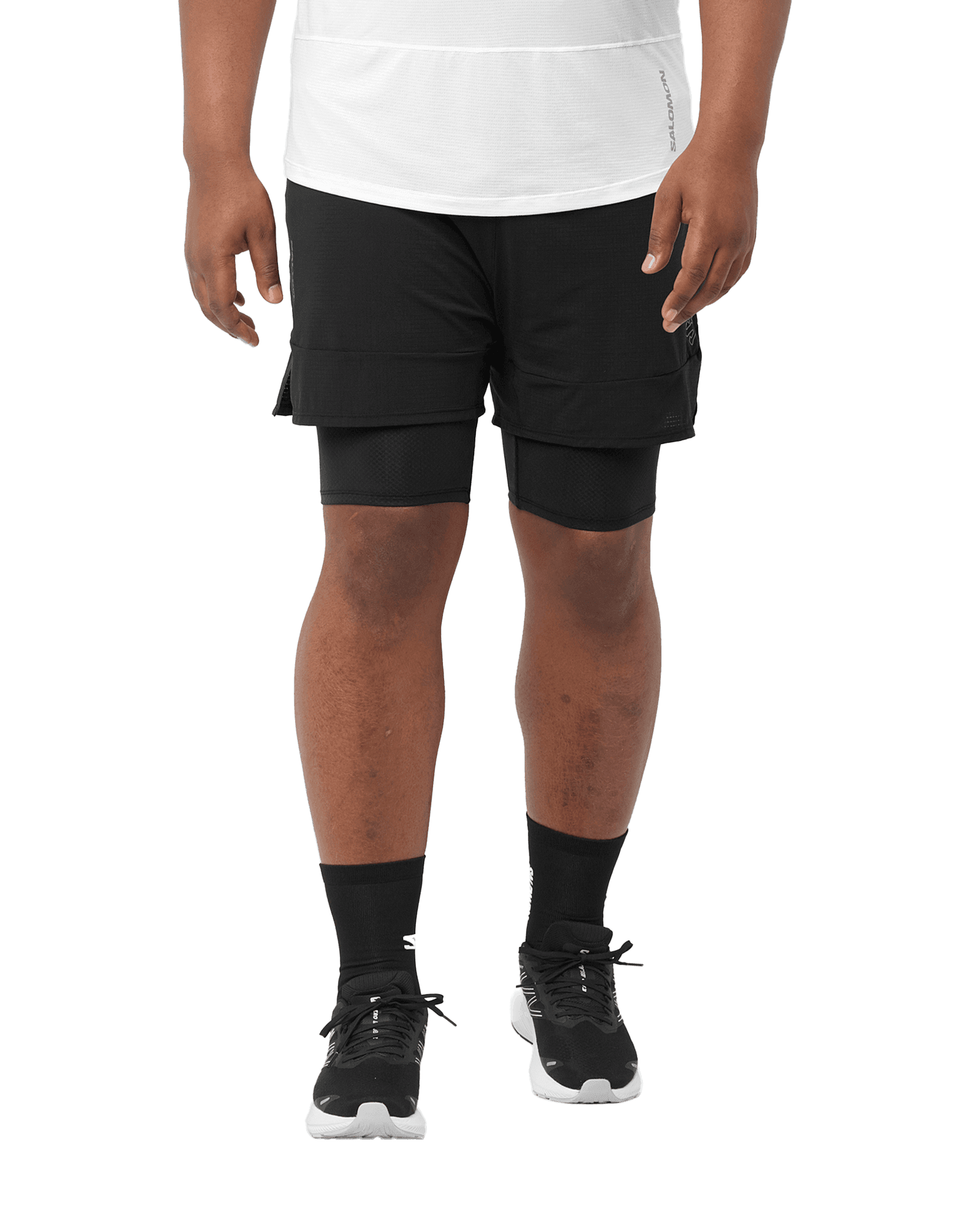 Sense 2In1 Shorts M Deep Black