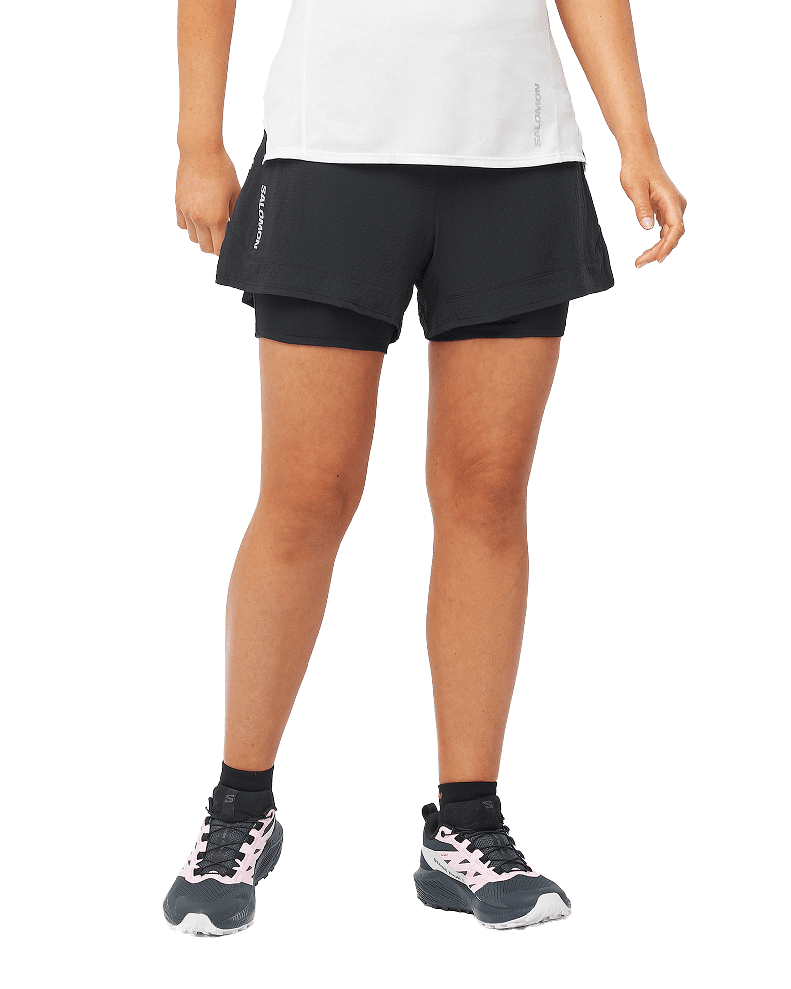 Sense Aero 2In1 Shorts W Deep Black
