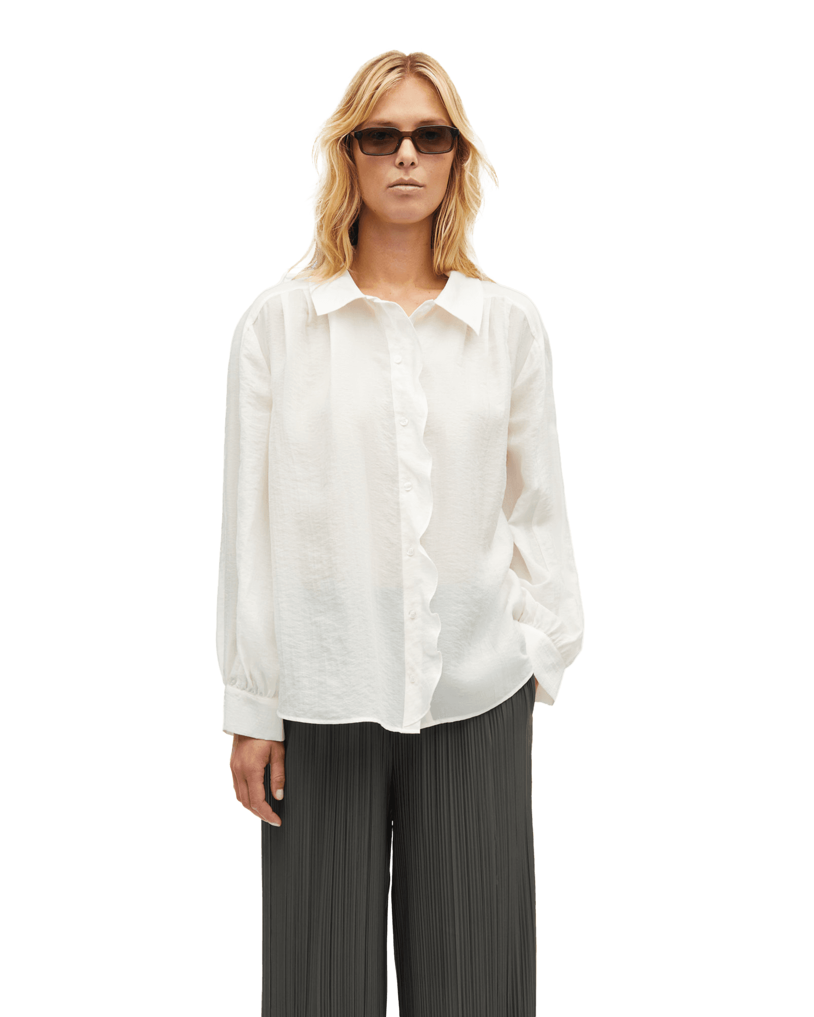Sathistle Blouse 15540 W Egret