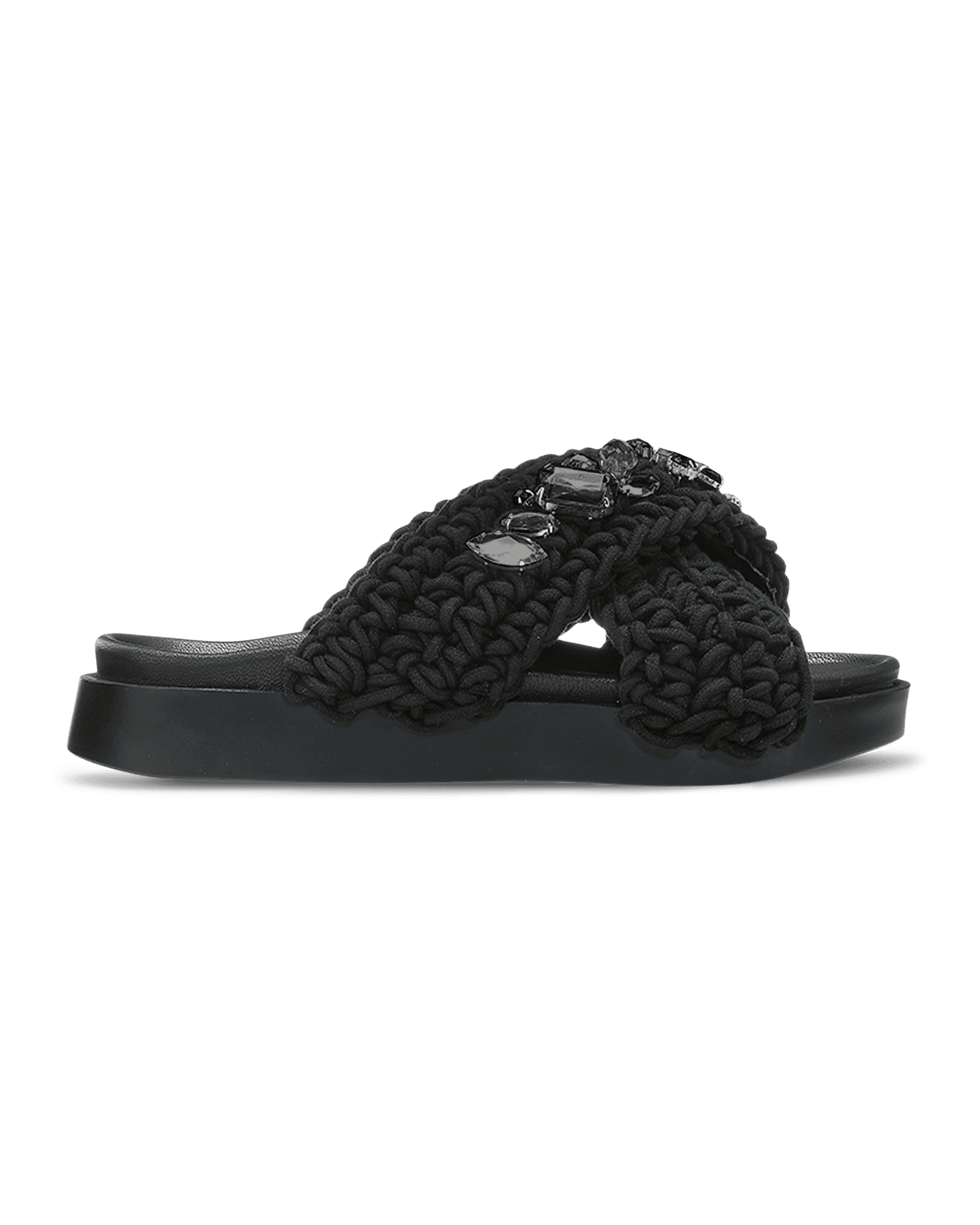 Woven Stones W Black