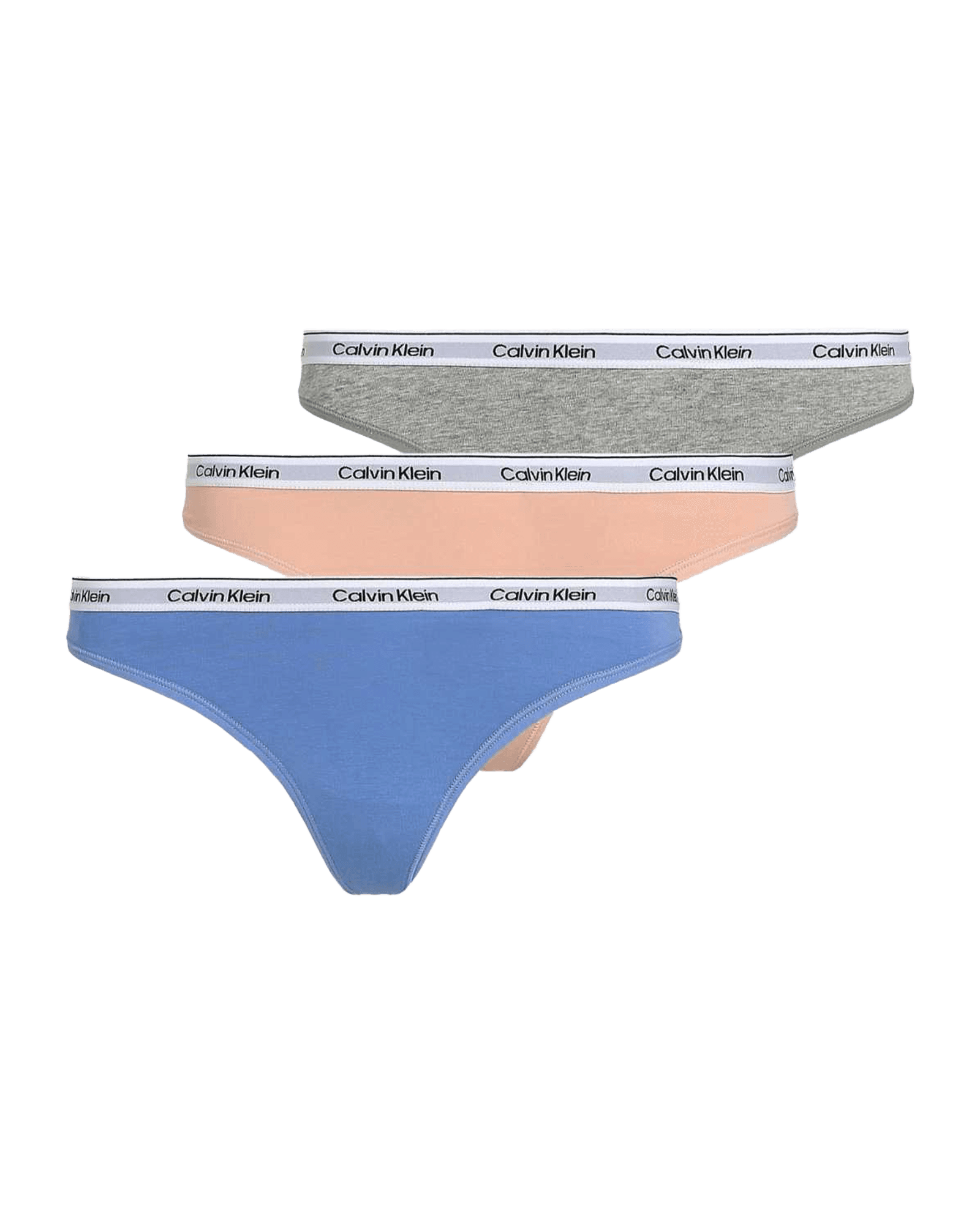 Thong 3Pk Glacier/Melon Frenzy/Gry Hthr