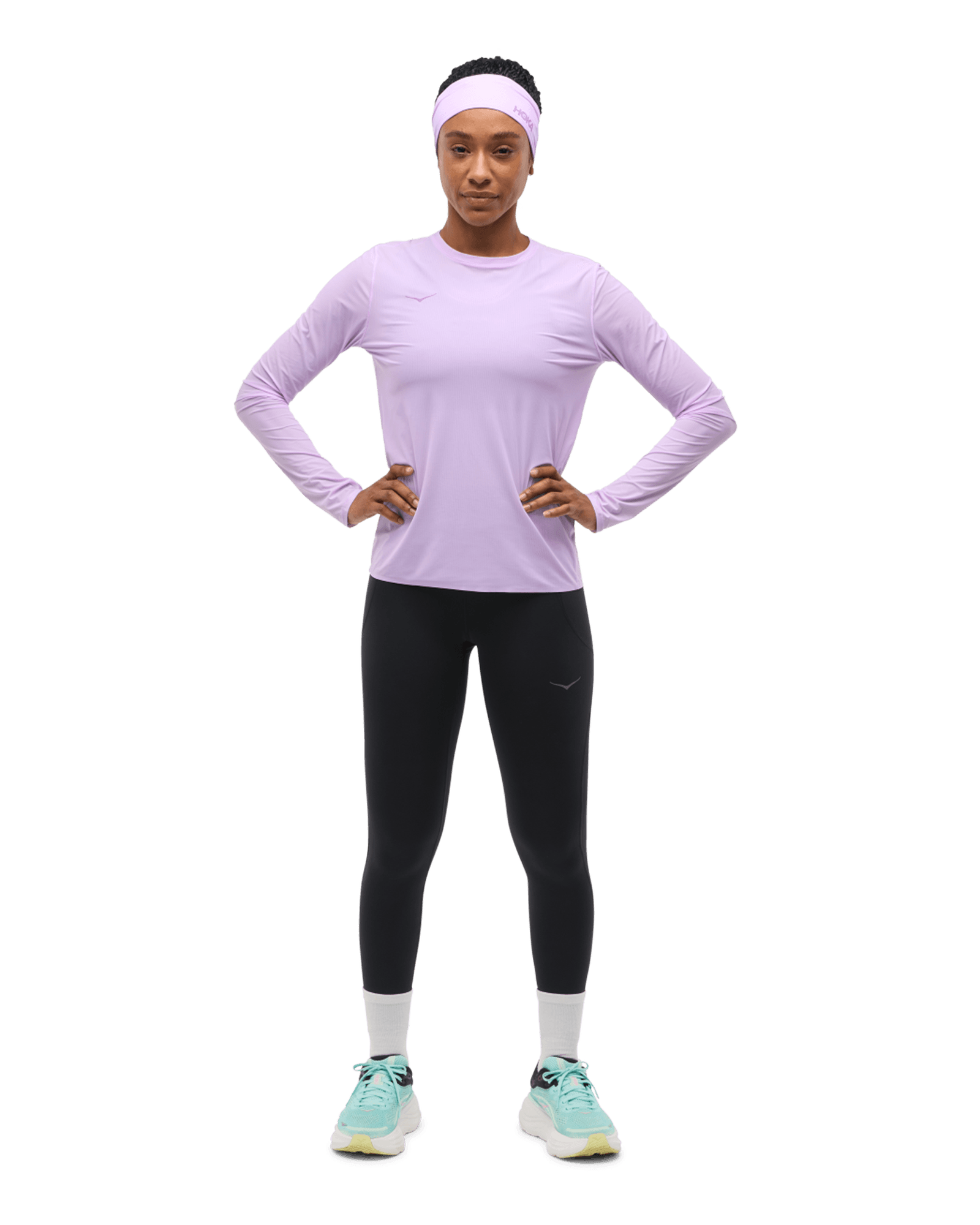 Airolite Long Sleeve W Aster Flower